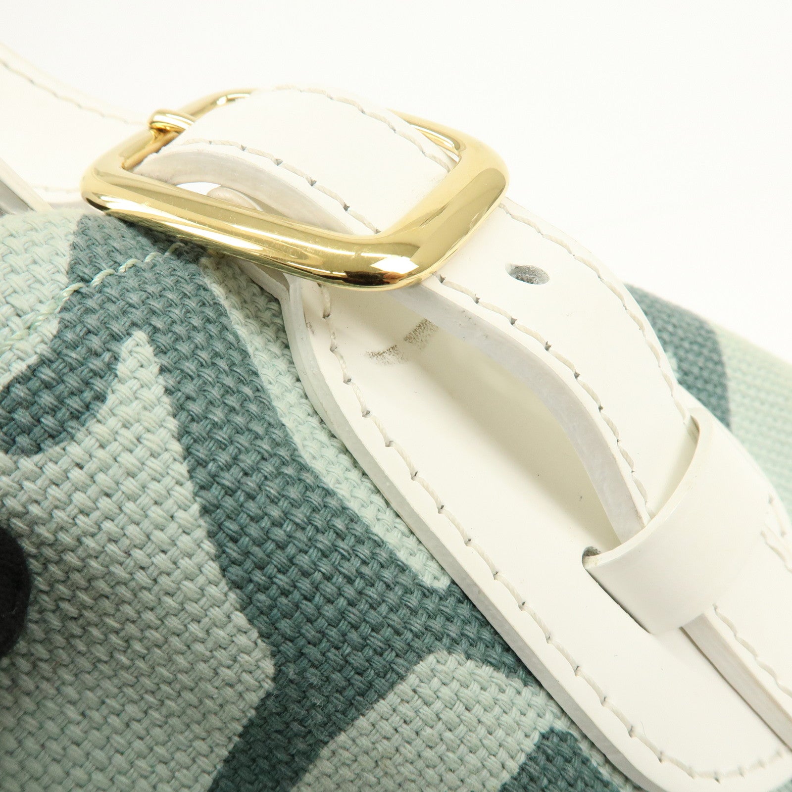 Louis Vuitton Cruise Line Tahitienne PM Canvas Tote Bag Mint M95678