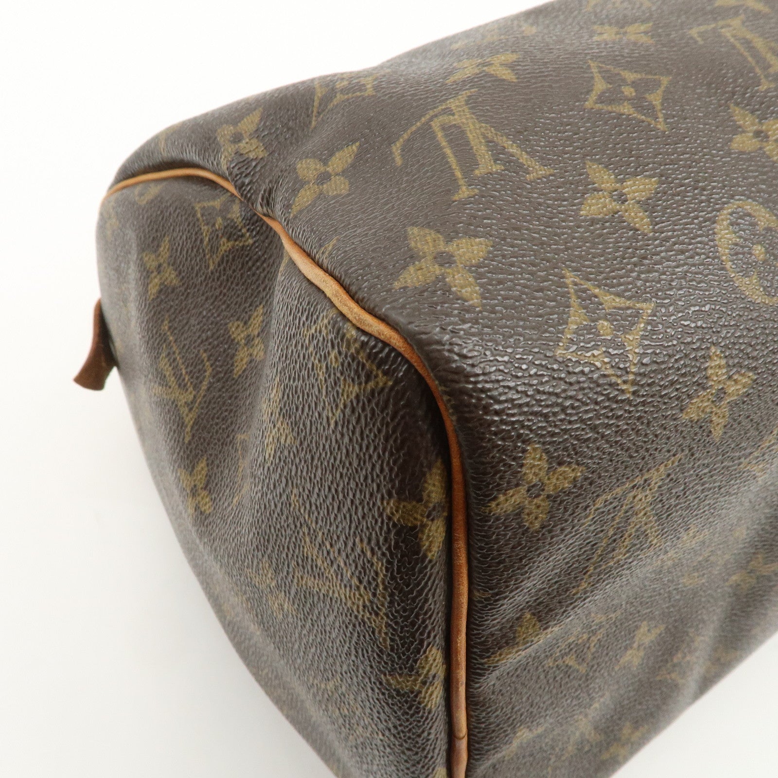 Louis Vuitton Monogram Speedy 30 Boston Bag Hand Bag Brown M41526
