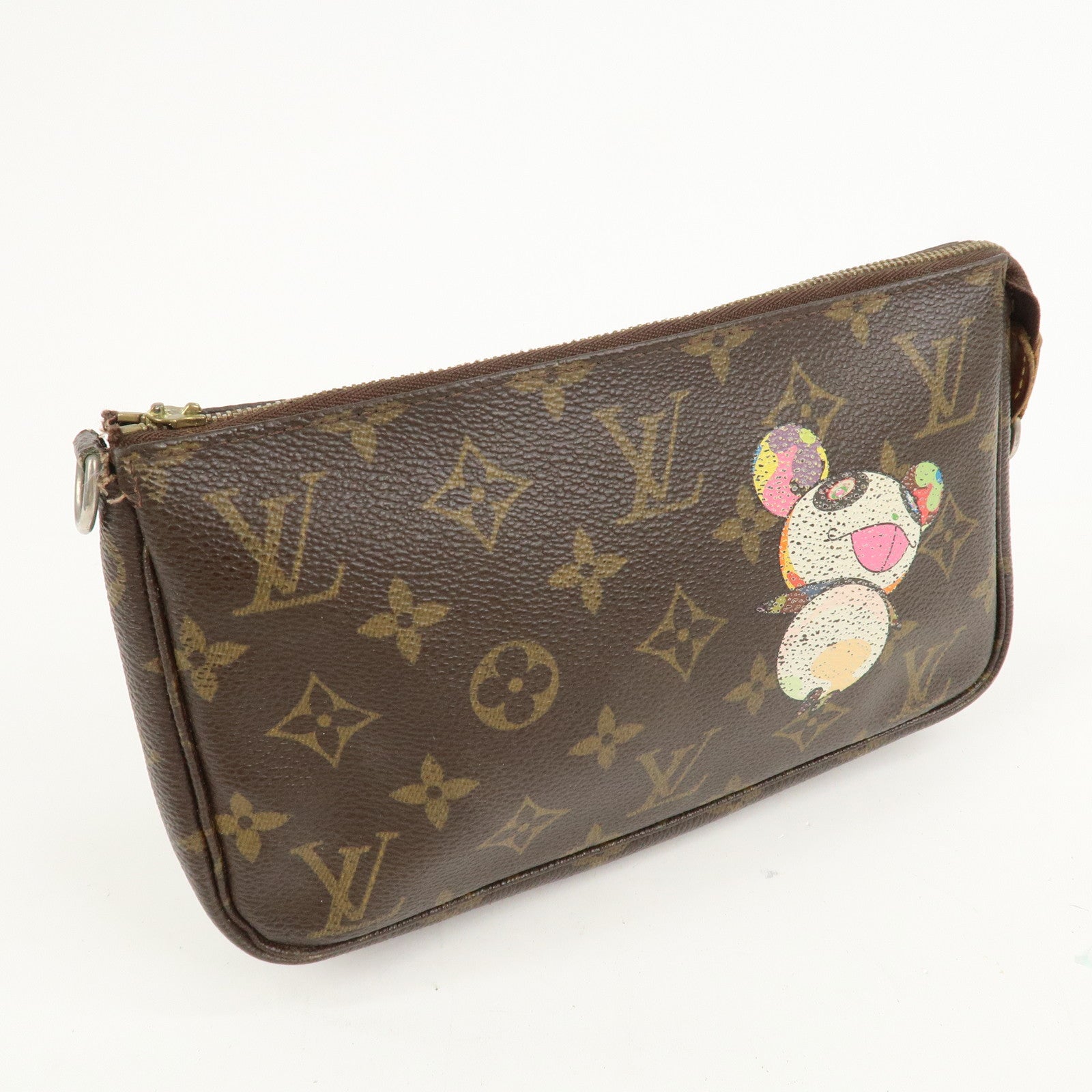 Louis Vuitton Monogram Panda Pochette Accessoires Pouch M51981
