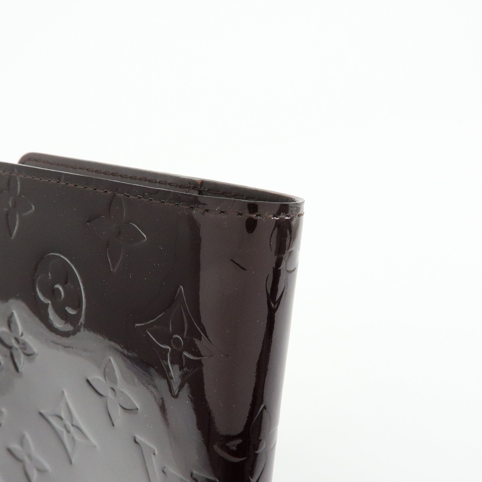 Louis Vuitton Monogram Vernis Leather Agenda PM Amarante R21026