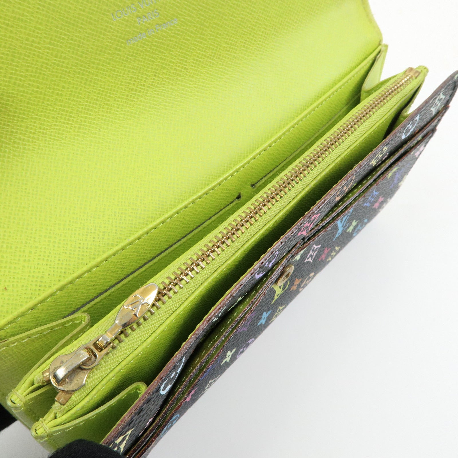 Louis Vuitton Monogram Multicolor Portefeuille Sarah Wallet M93748