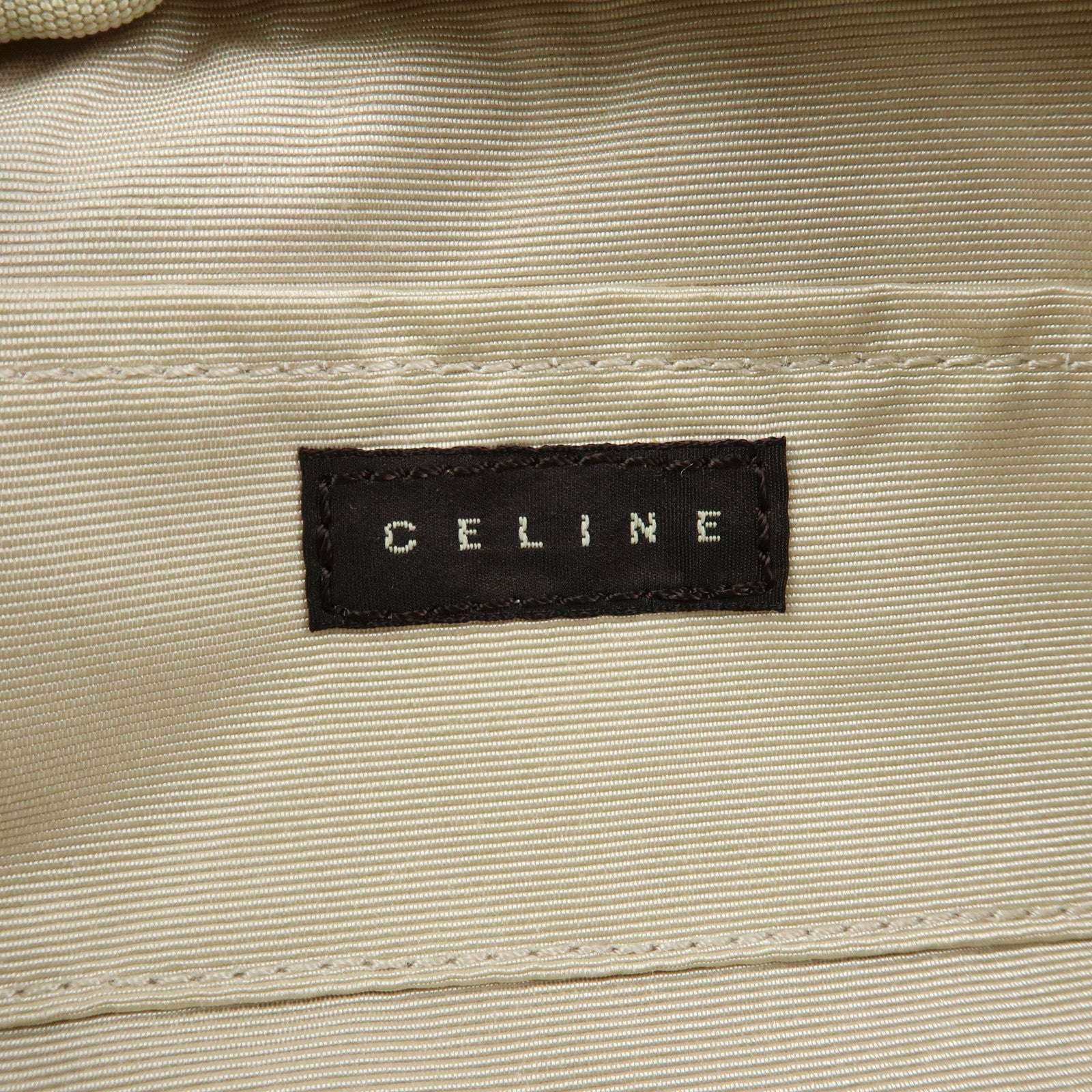 CELINE Macadam Set of 2 Sunglasses Case Handkerchief Beige Blue