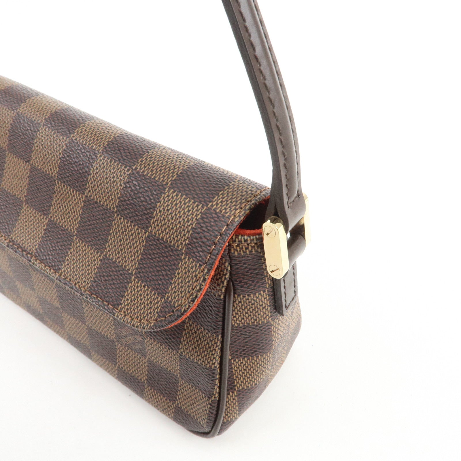 Louis Vuitton Damier Recoleta Shoulder Bag Ebene M51299