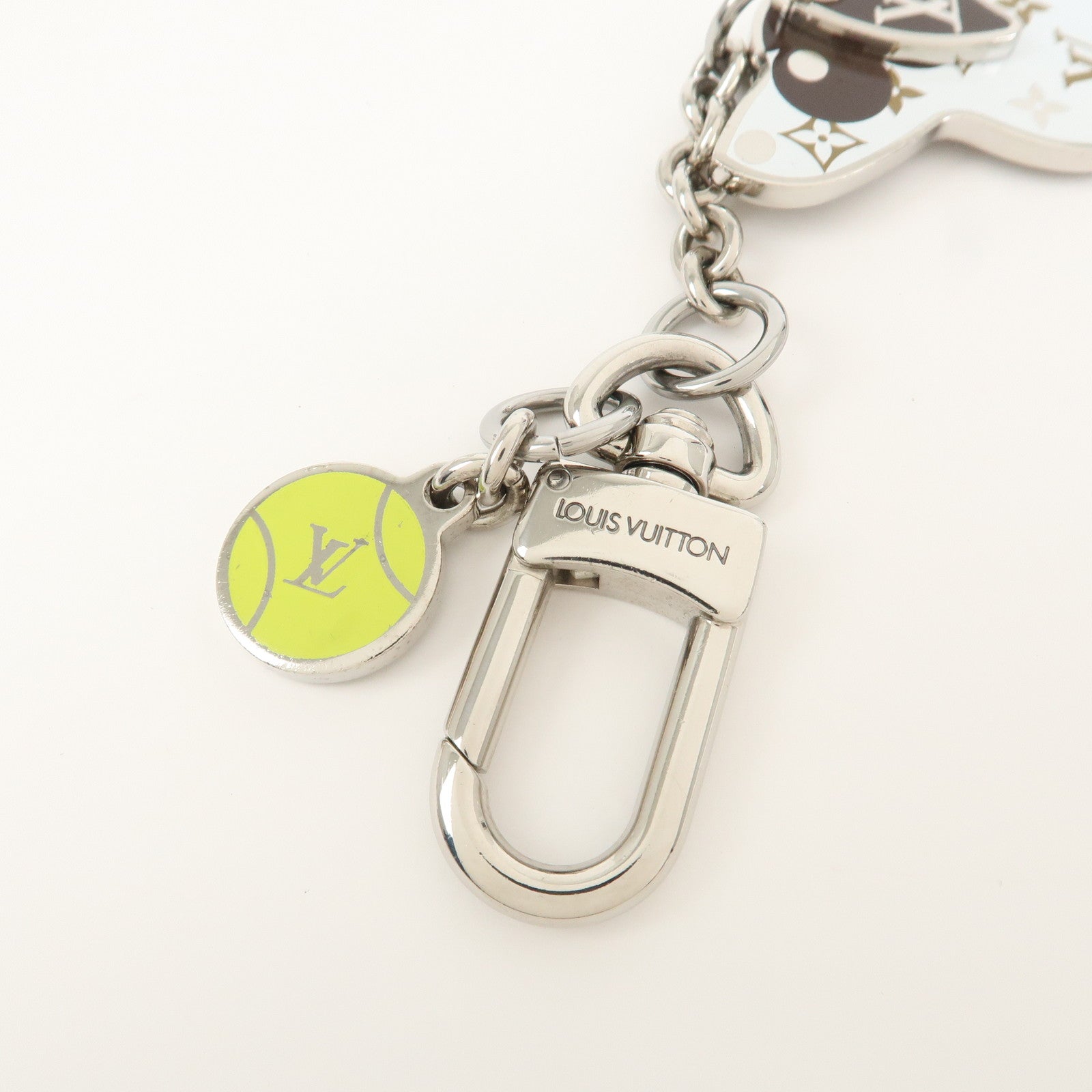 Louis Vuitton Monogram Bijou Sac Dog Bag Charm Key Charm M00747