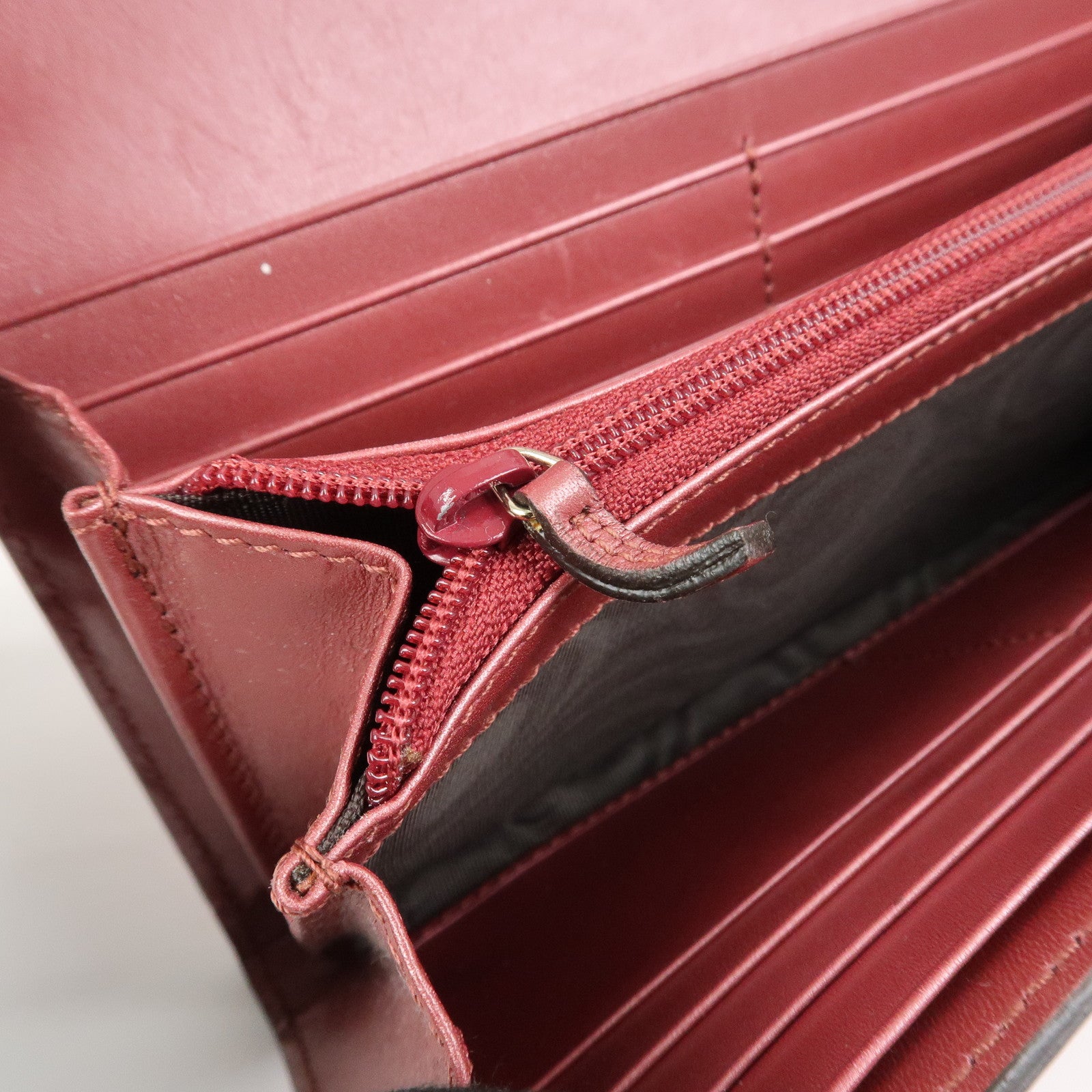 GUCCI Guccissima Interlocking G Lovely Heart Long Wallet 251861