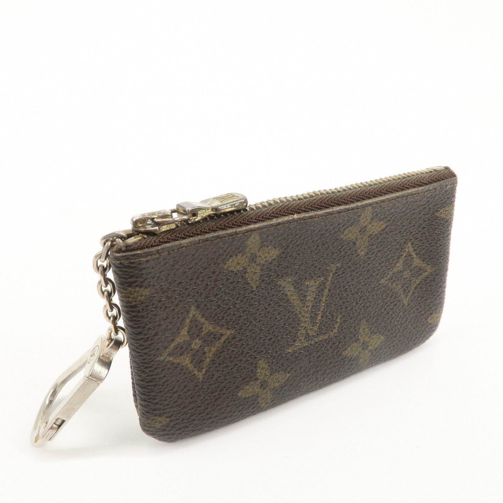 Louis Vuitton Monogram Pochette Cles Coin Case Key Case M62650