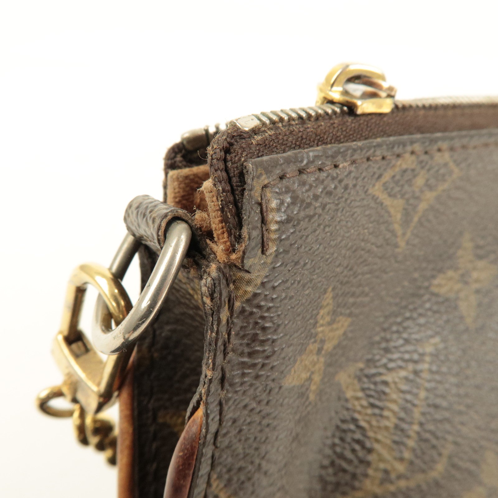 Louis Vuitton Monogram Sophie 2Way Chain Shoulder Bag Brown M40158