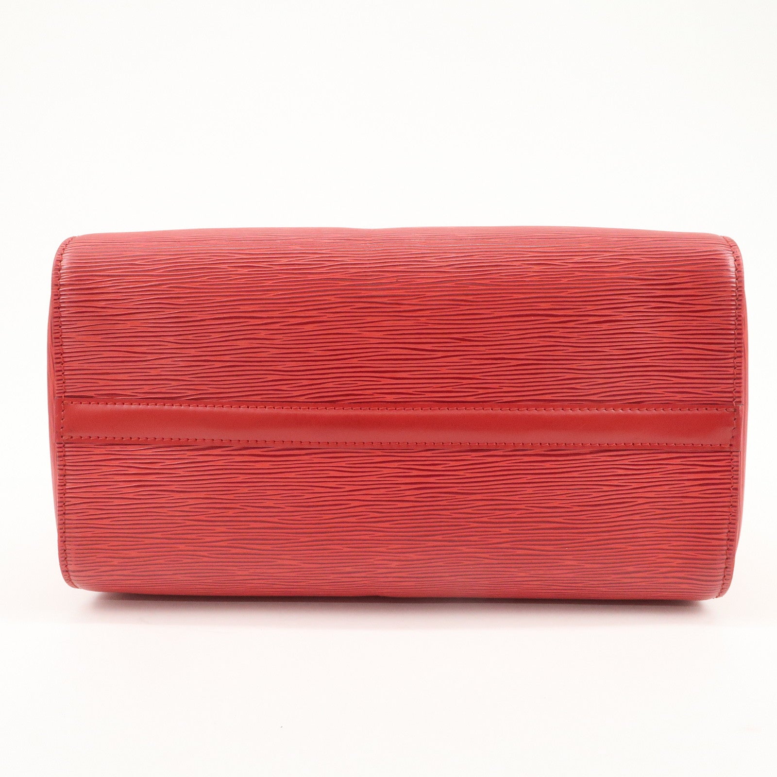 Louis Vuitton Epi Leather Speedy 30 Boston Bag Castilian Red M43007