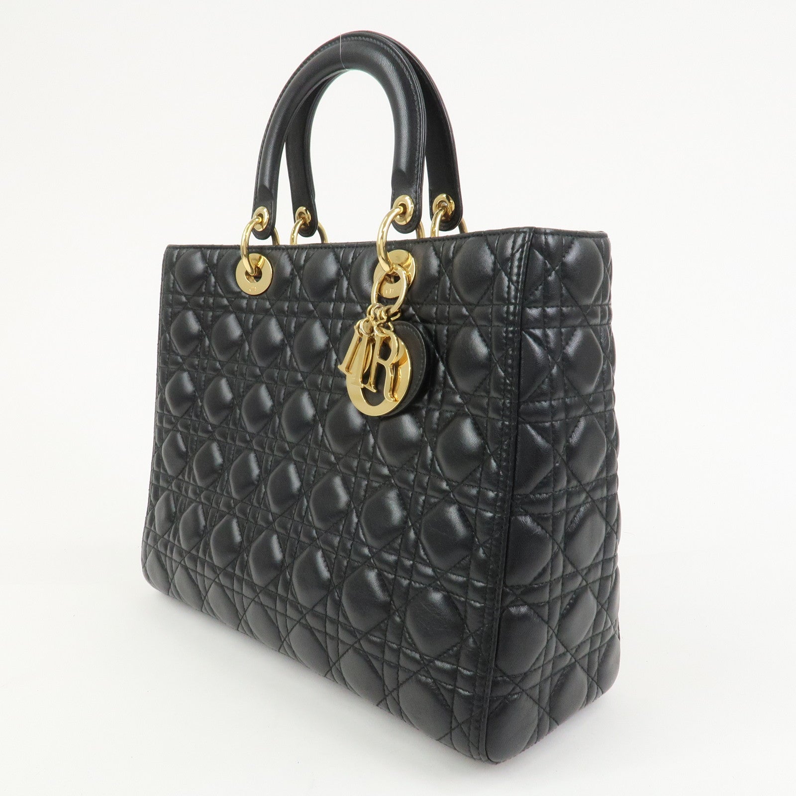 Christian Dior Cannage Lady Dior 2Way Hand Shoulder Bag CAL44560