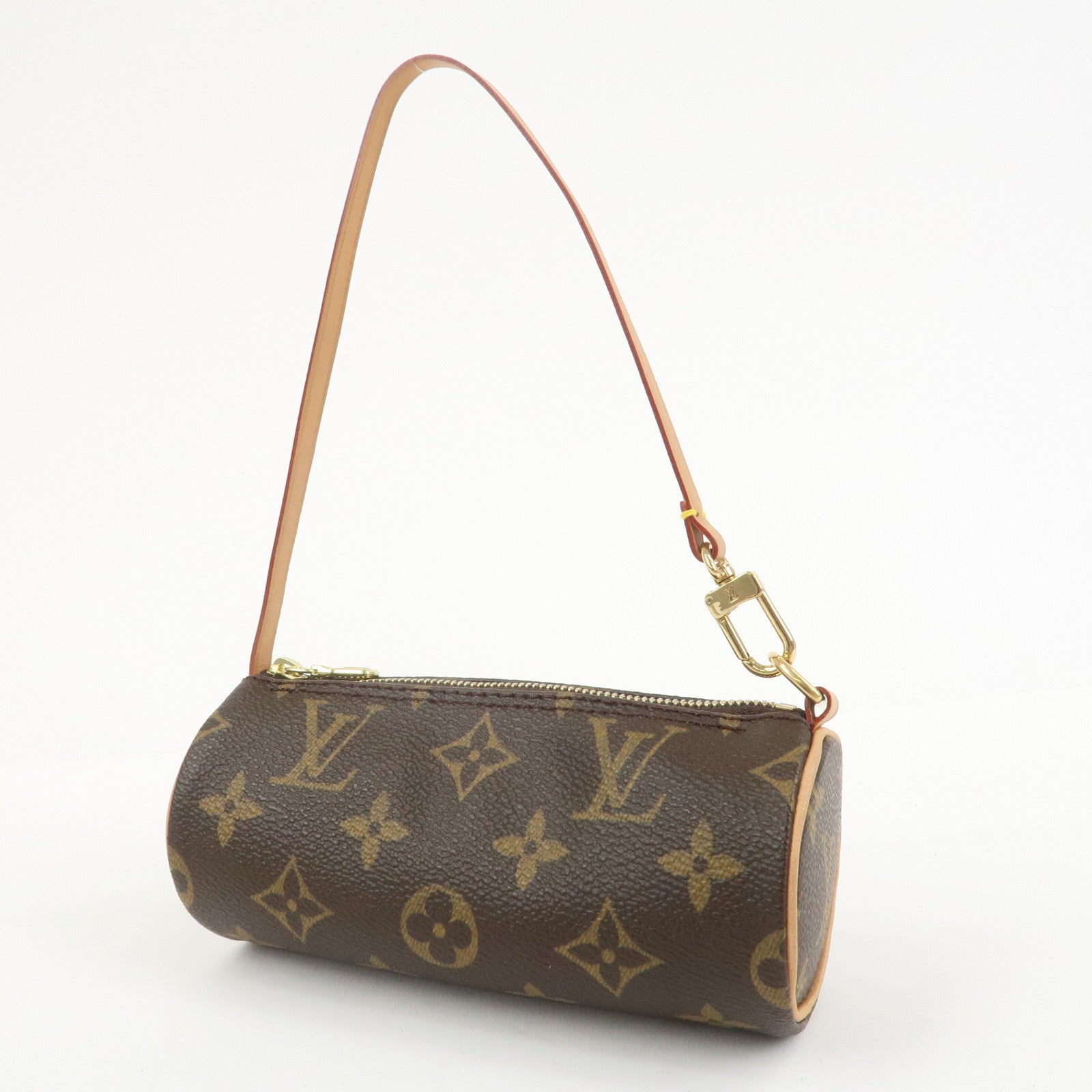 Louis Vuitton Monogram Mini Pouch for Papillon Bag Brown