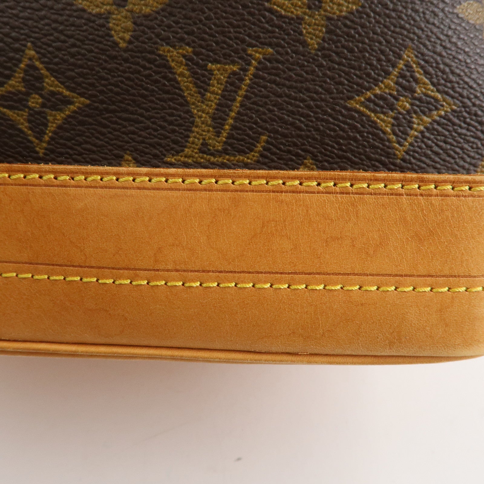 Louis Vuitton Monogram Noe Shoulder Bag Hand Bag Brown M42224 Used