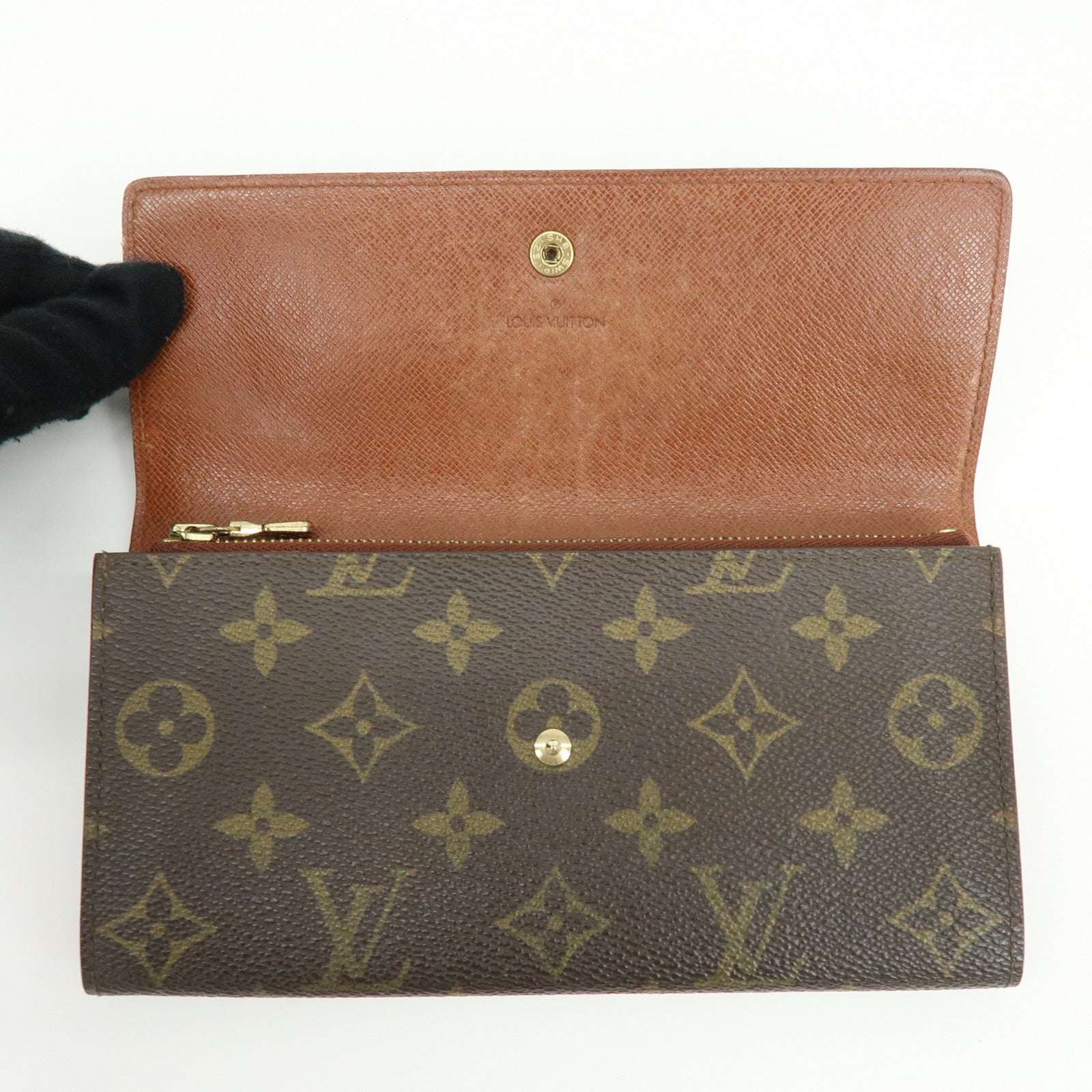Louis Vuitton Monogram Pochette Porte Monnaie Credit Wallet M61725
