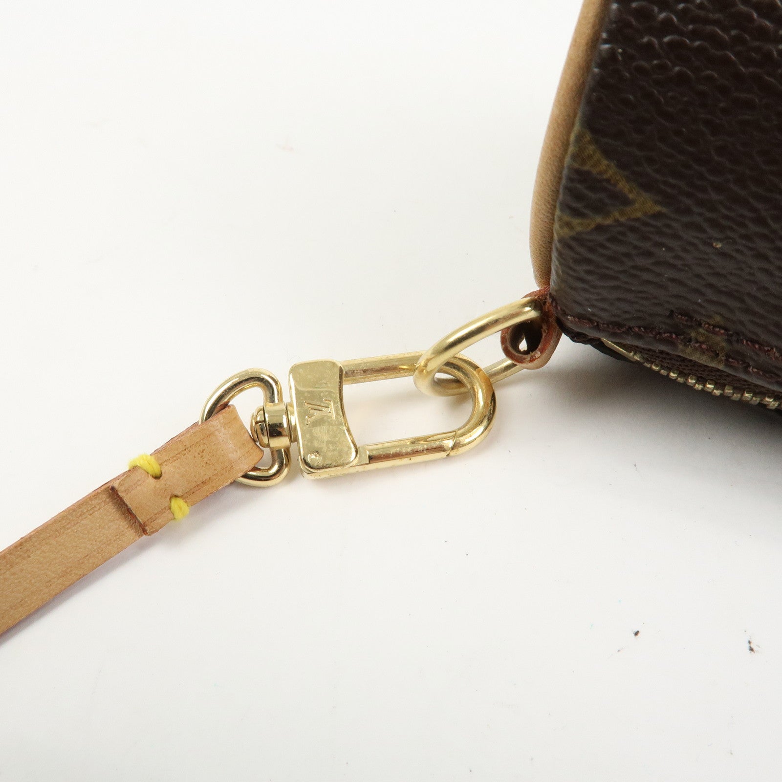 Louis Vuitton Monogram Mini Pouch for Papillon Bag Brown New Style