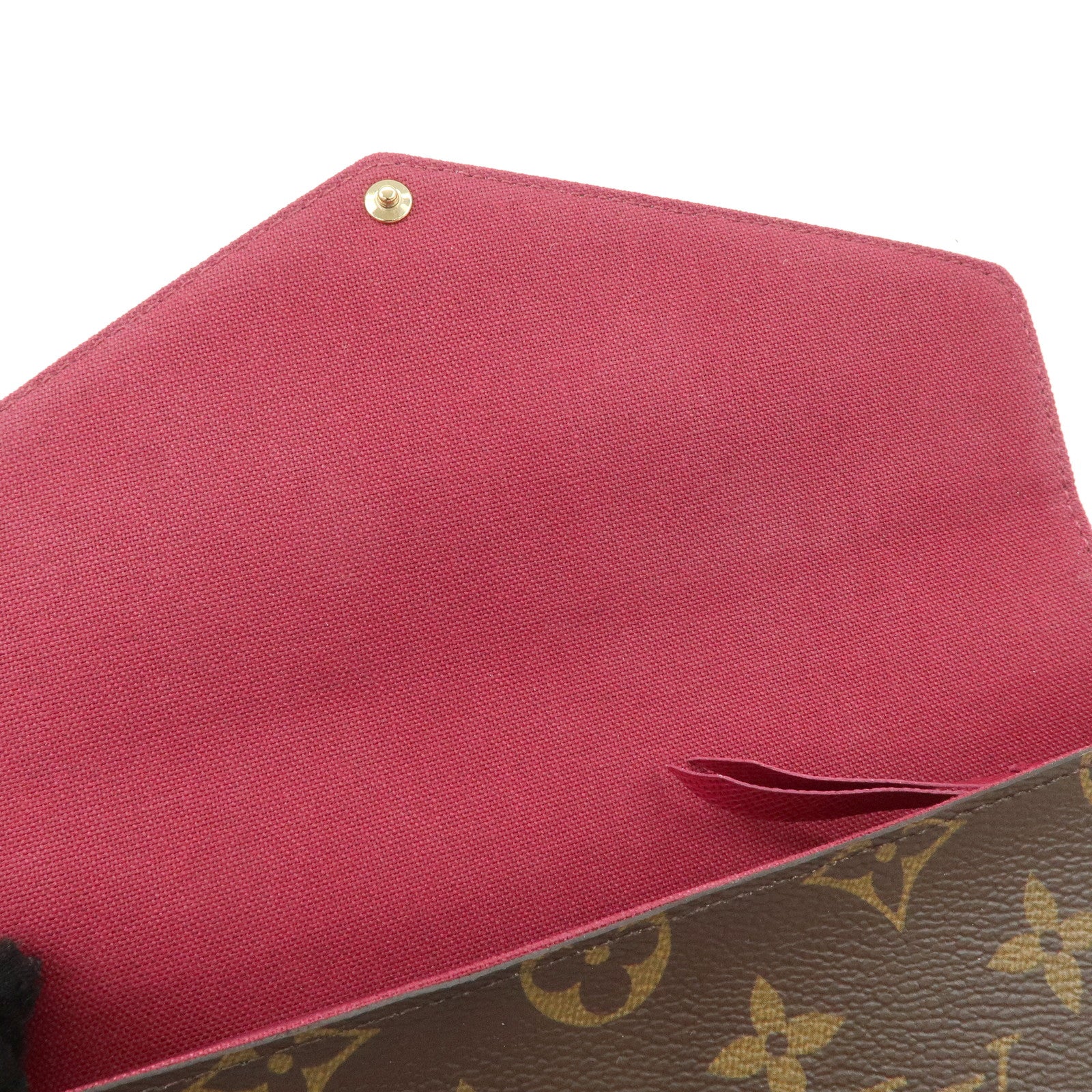 Louis Vuitton Monogram Pochette Felicie Shoulder Bag Brown M61276 Used