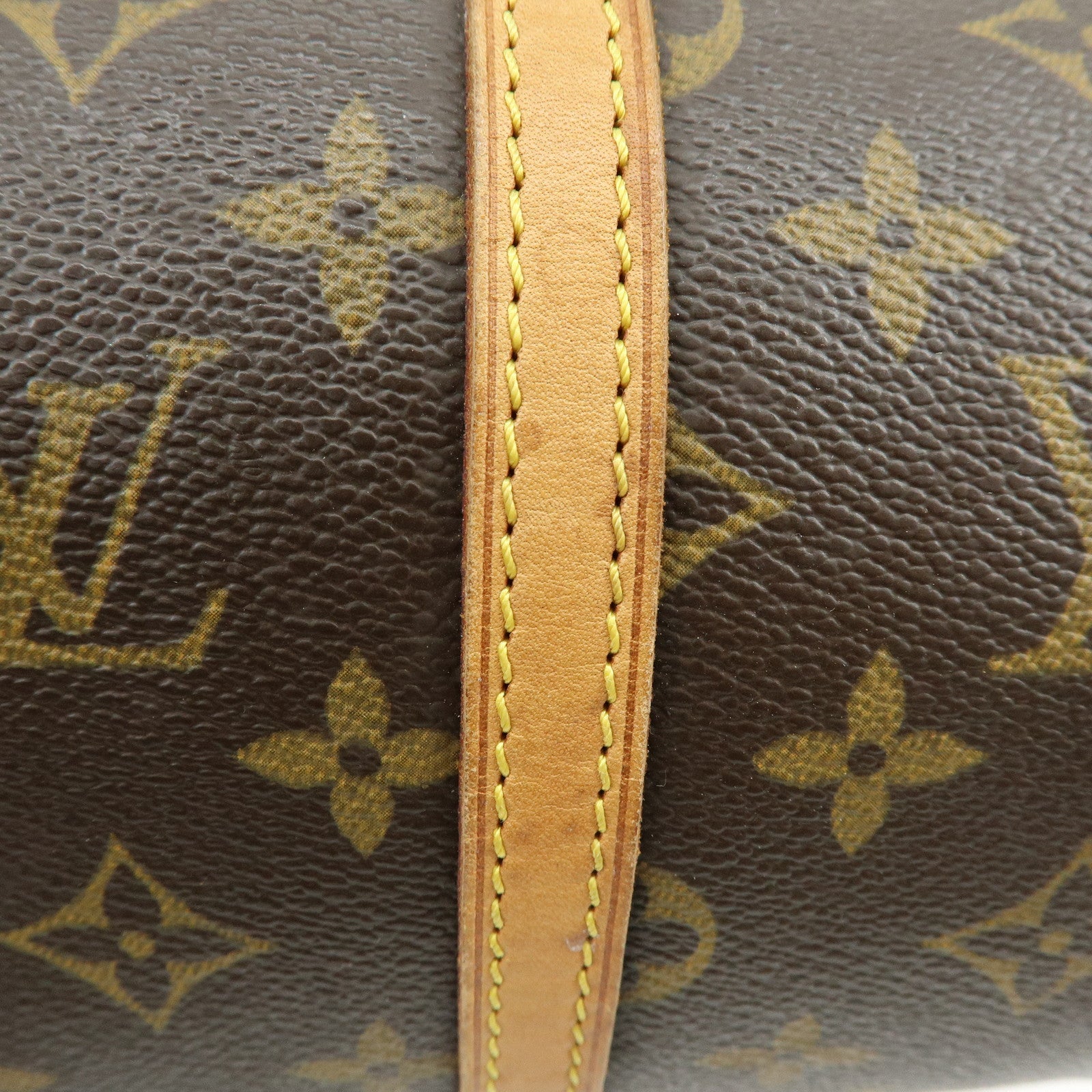 Louis Vuitton Monogram Papillon 30 Hand Bag Brown M51385