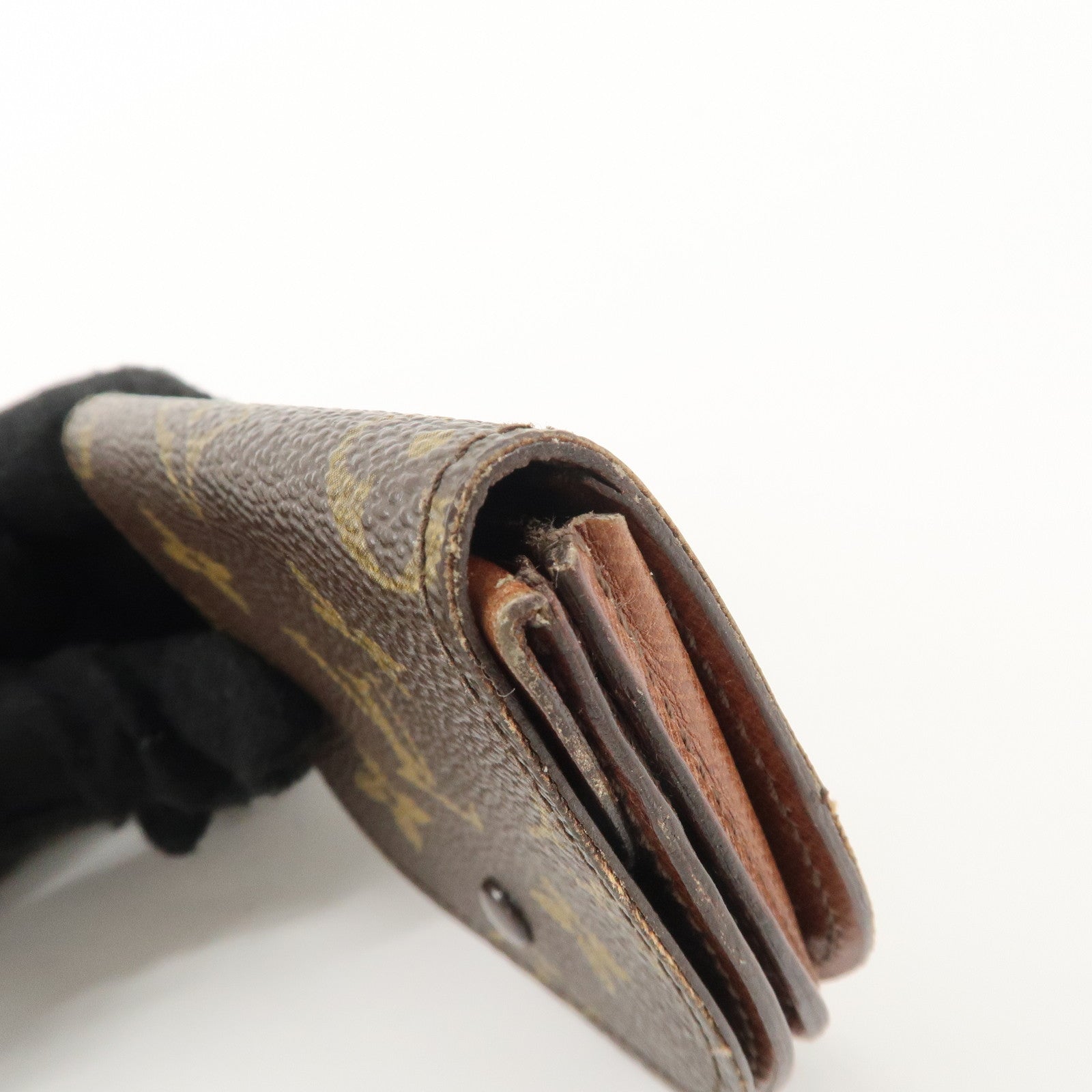 Louis Vuitton Monogram Set of 3 Coin Case M62650 M61970 Used