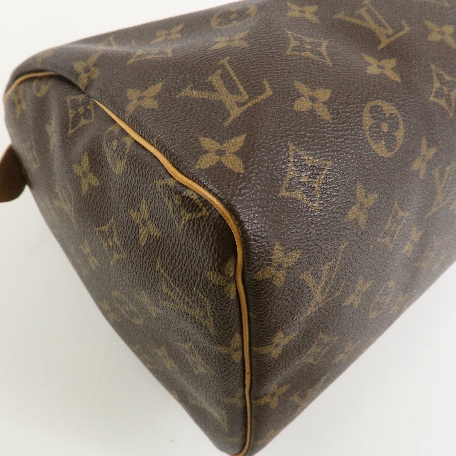 Louis Vuitton Monogram Speedy 30 Boston Bag Hand Bag Brown M41526