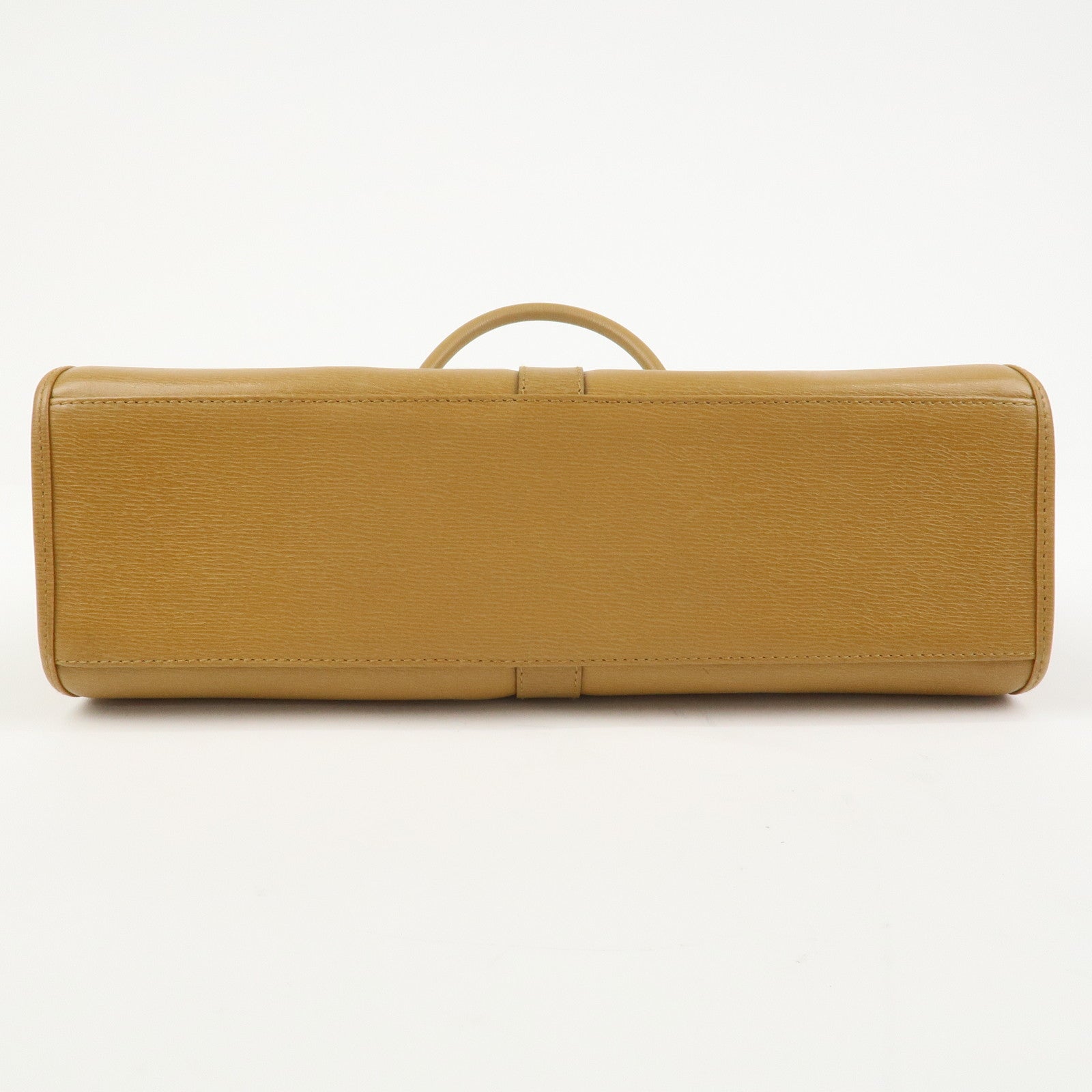 GUCCI Jackie Logo Leather Shoulder Bag Hand Bag Brown 002・1067