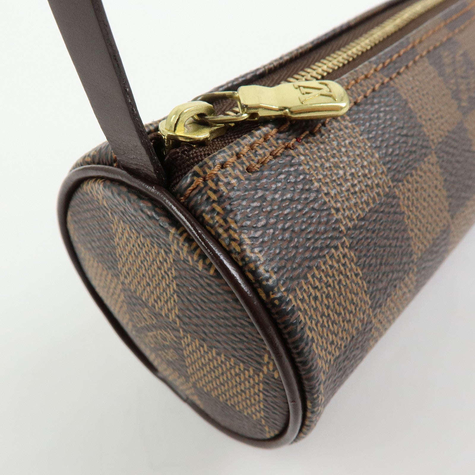 Louis Vuitton Damier Ebene Mini Pouch for Papillon Bag Brown