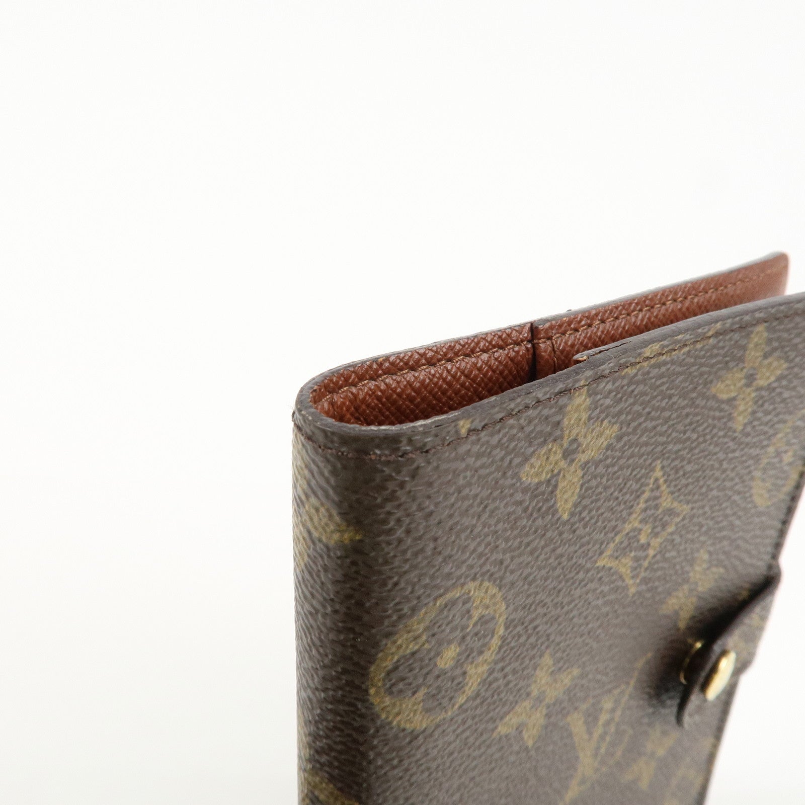 Louis Vuitton Monogram Agenda PM Planner Cover Brown R20005 Used