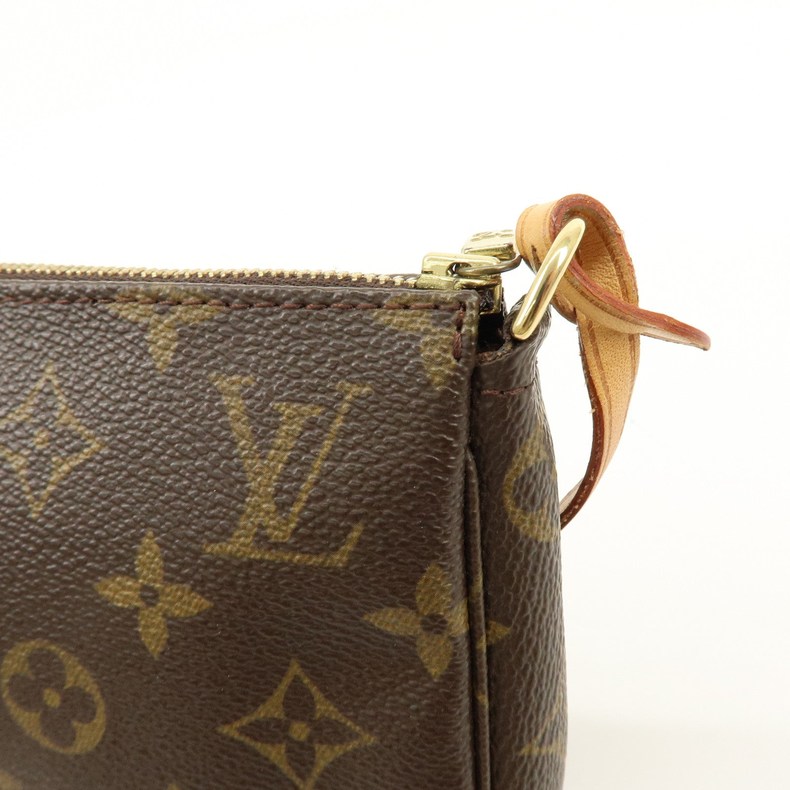 Louis Vuitton Monogram Pochette Accessoires Pouch Hand Bag M51980