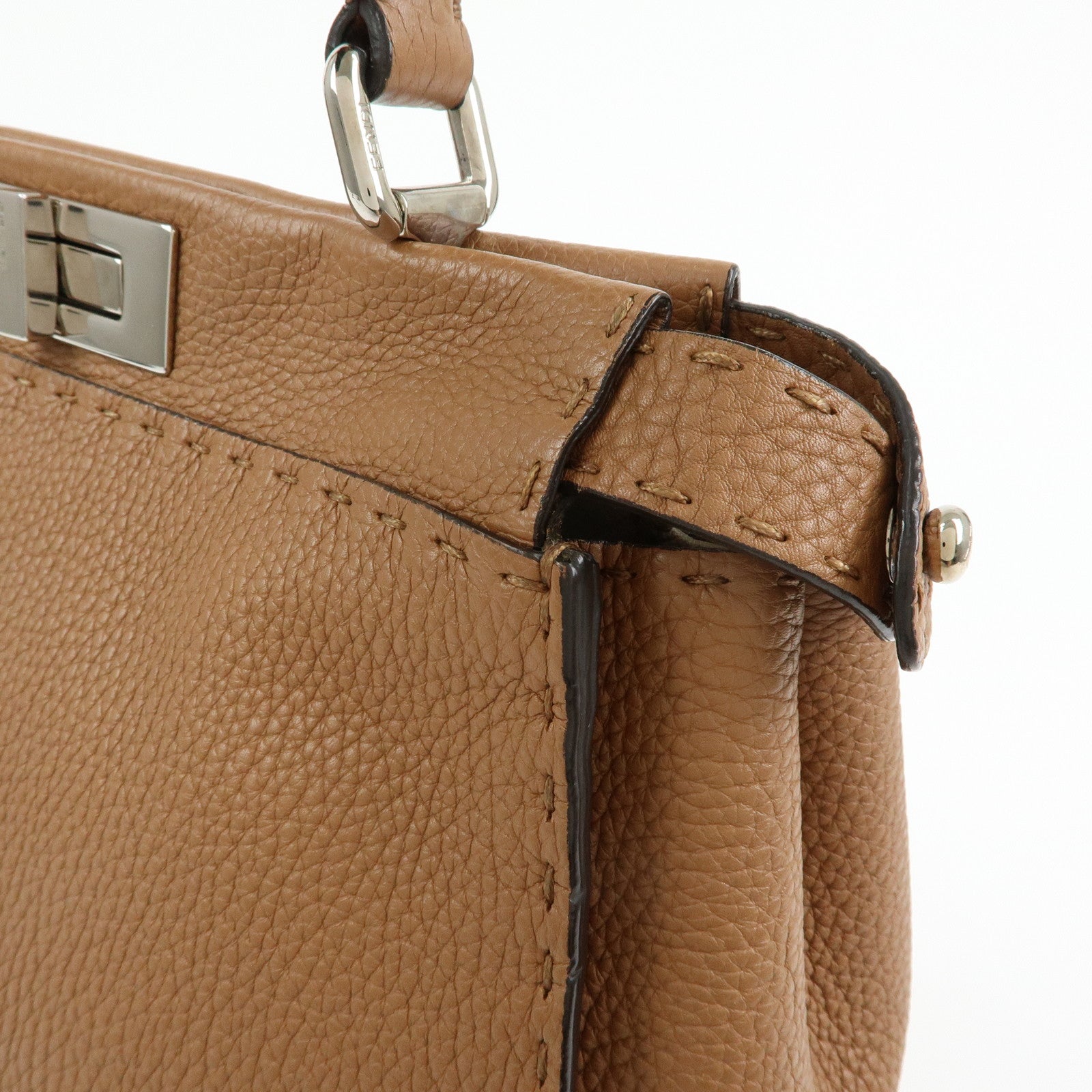 FENDI Peekaboo Celleria 2Way Bag Hand Bag Shoulder Bag 8BN290