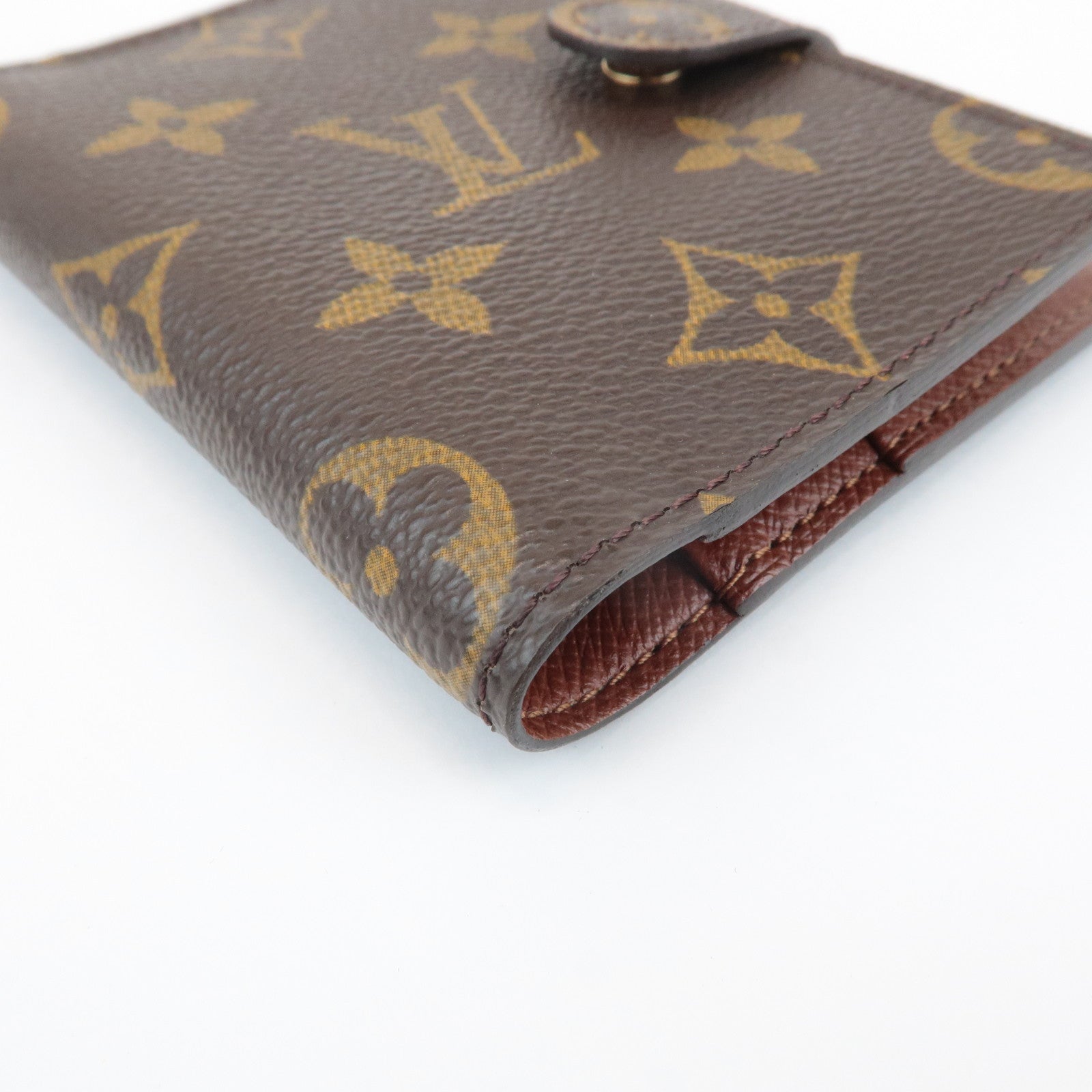 Louis Vuitton Monogram Agenda Mini Planner Cover Brown R20007 Used