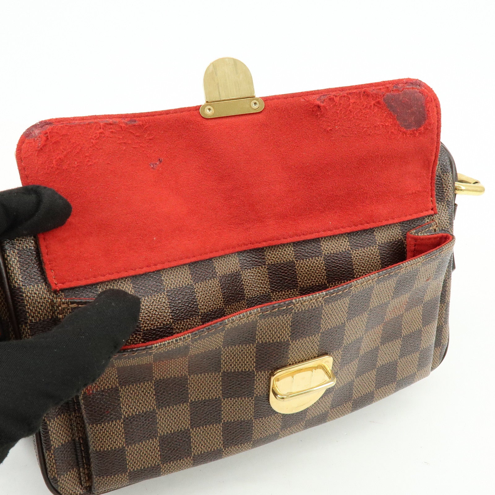 Louis Vuitton Damier Ravello GM Shoulder Bag Brown N60006