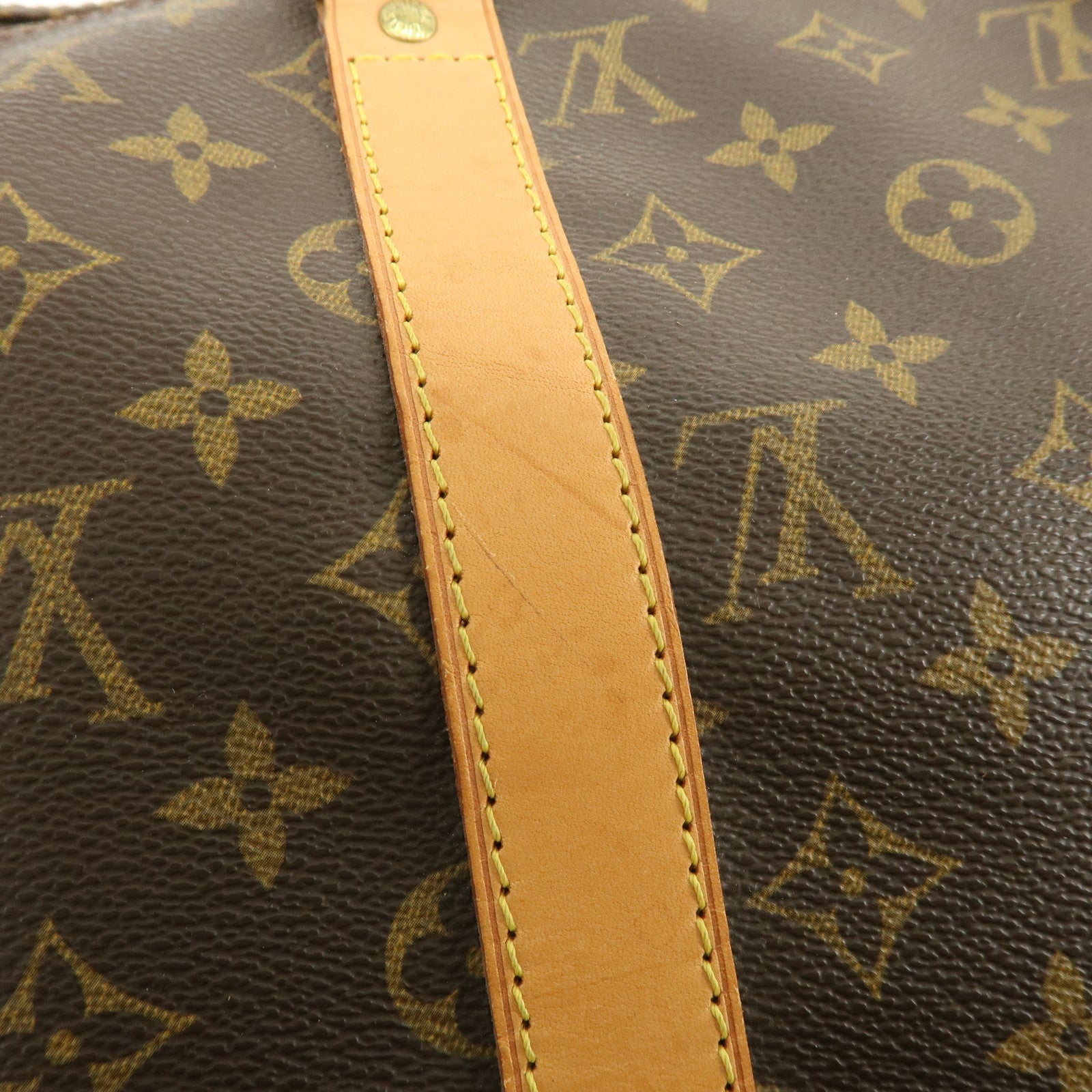Louis Vuitton Monogram Keep All Bandouliere 50 Boston Bag M41416