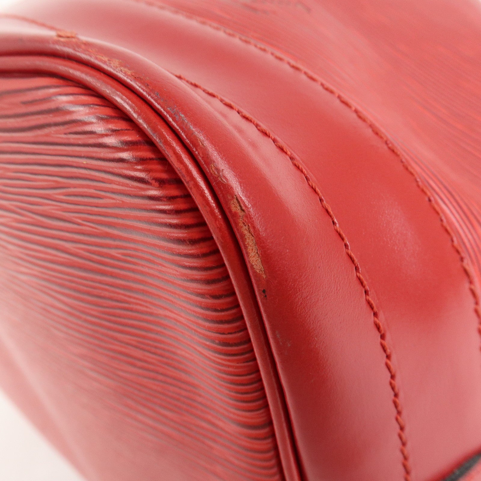 Louis Vuitton Epi Noe Shoulder Bag Castilian Red M44007 Used