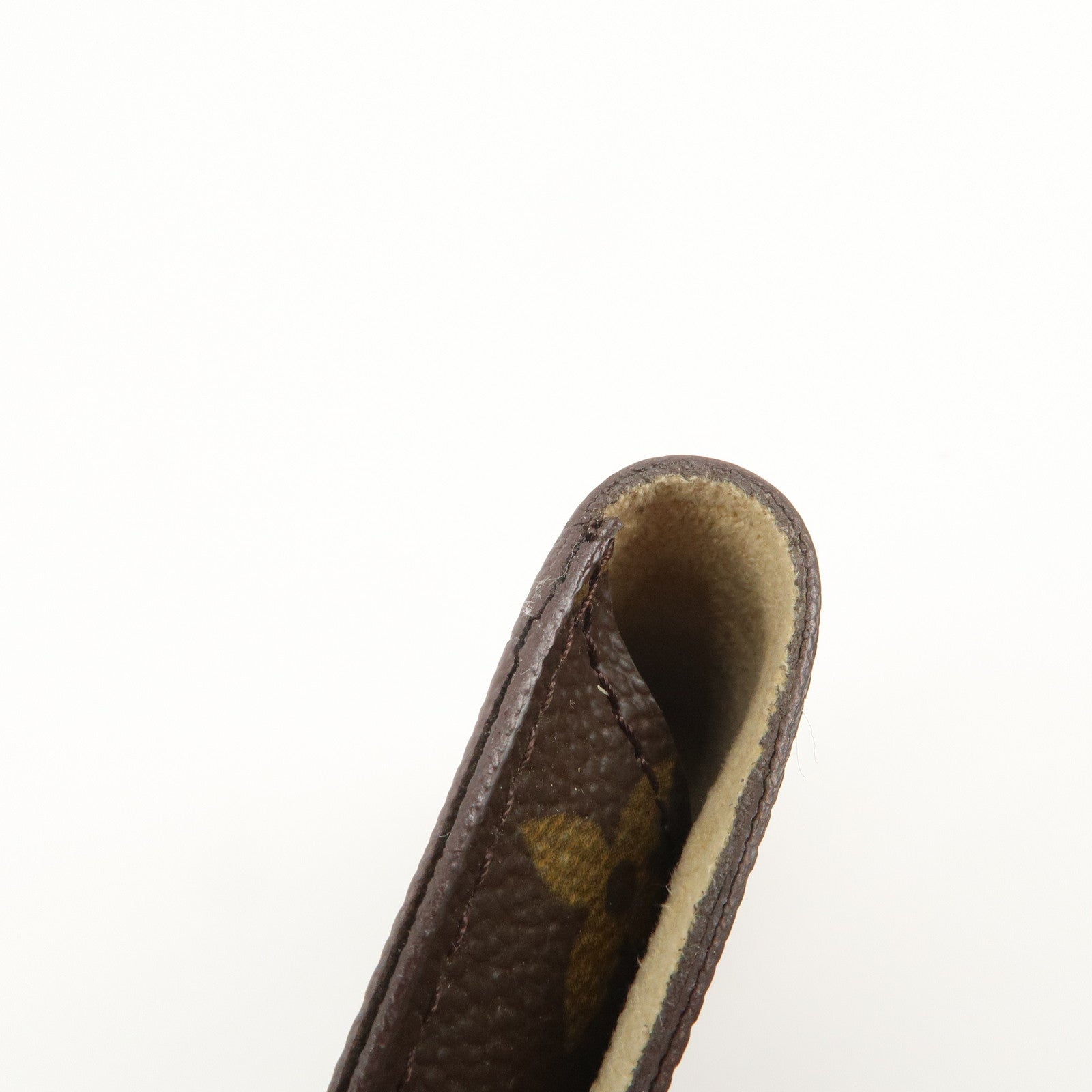 Louis Vuitton Monogram Taiga Set of 3 Glasses Case M62990 M30364 Used