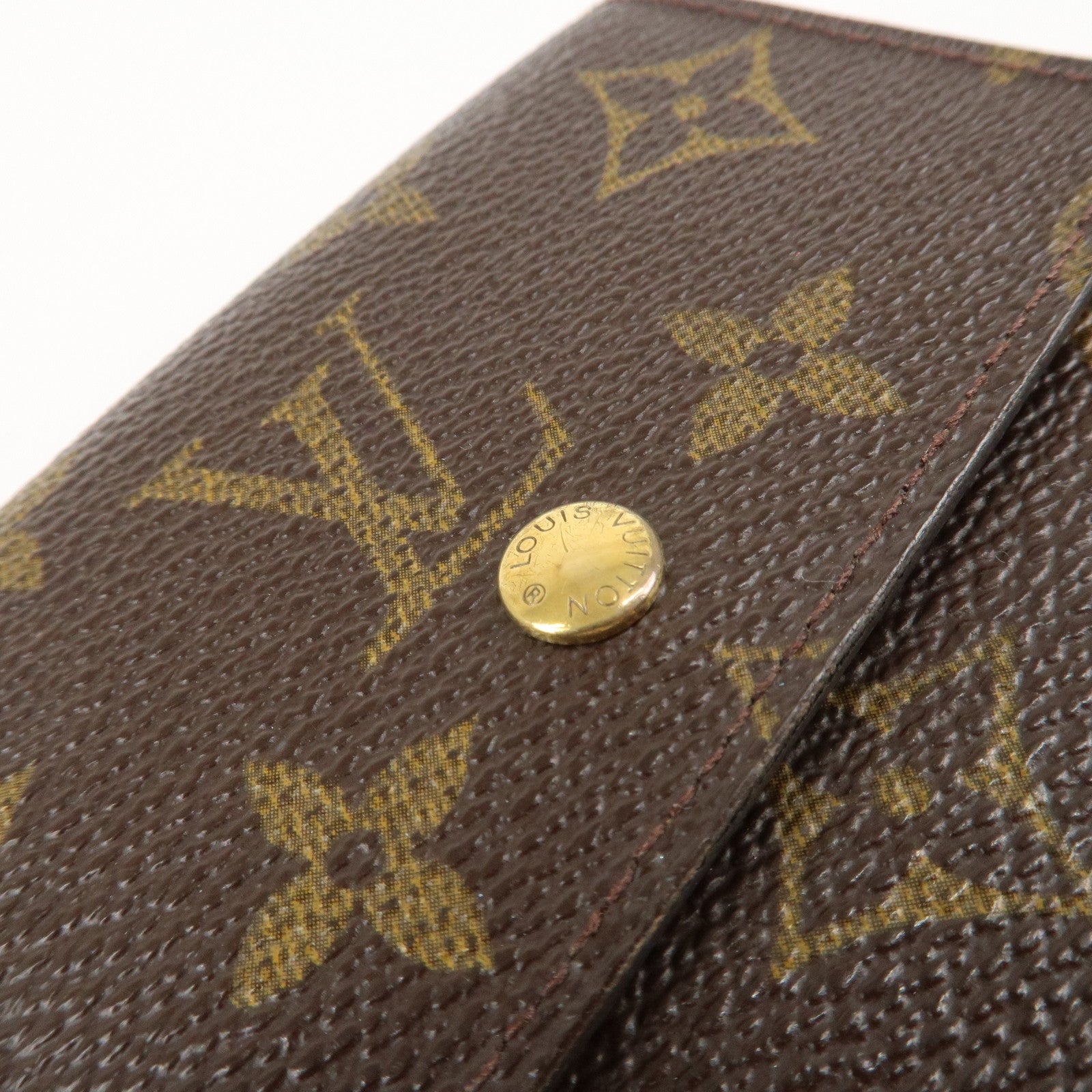 Louis Vuitton Monogram Portefeuille Elise Wallet M61654 Used