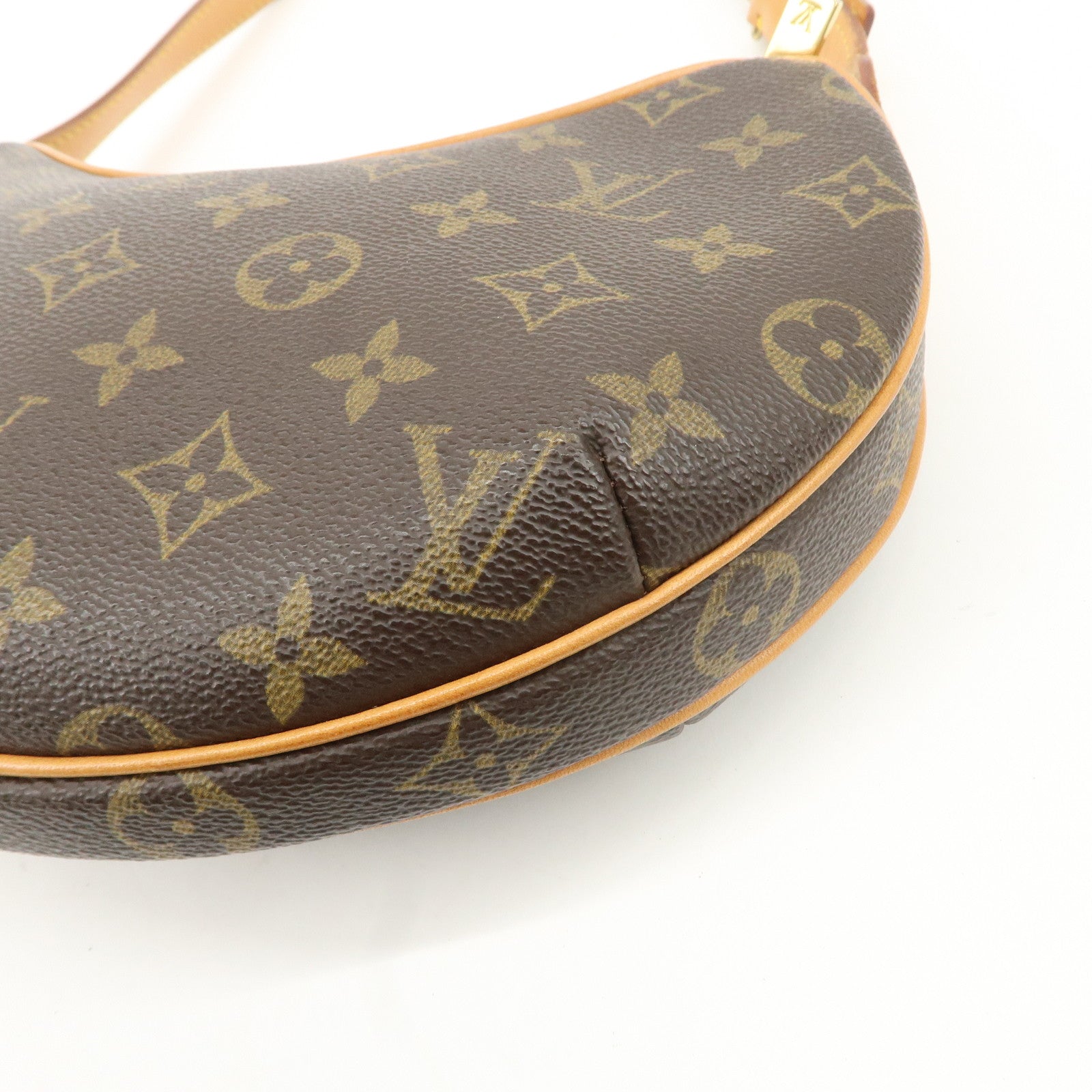 Louis Vuitton Monogram Pochette Croissant Shoulder Bag M51510 Used