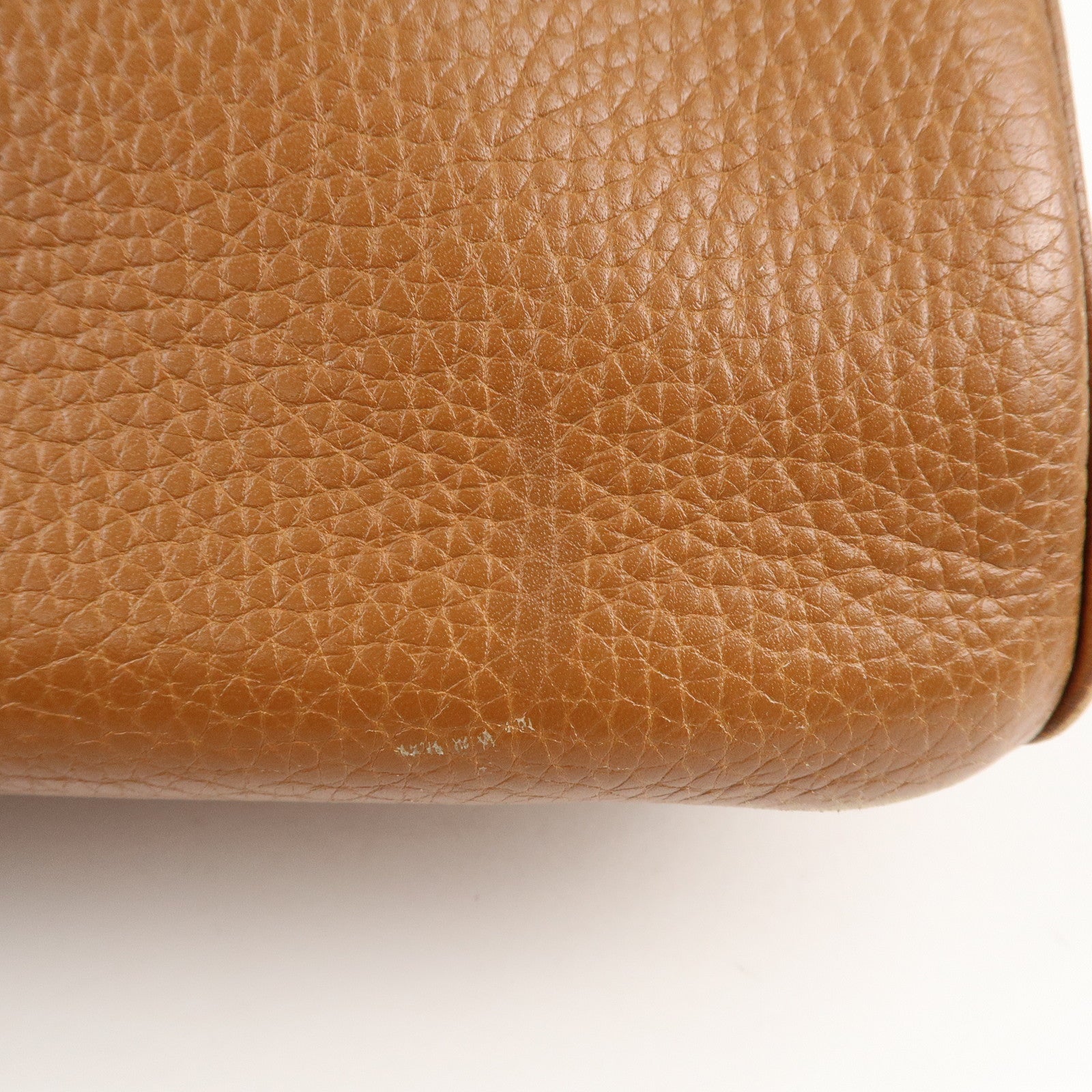 HERMES Taurillon Clemence Birkin 35 J stamped Gold Used