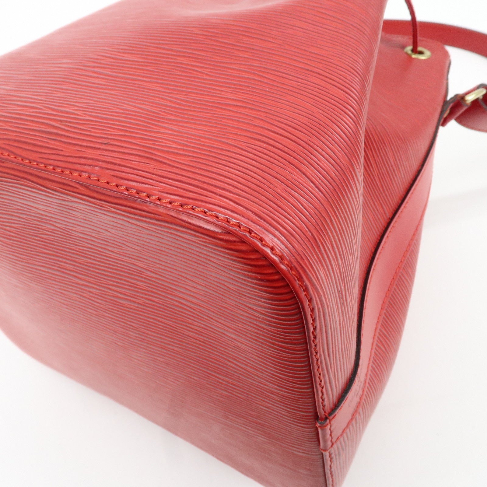 Louis Vuitton Epi Petit Noe Shoulder Bag Castilian Red M59017 Used