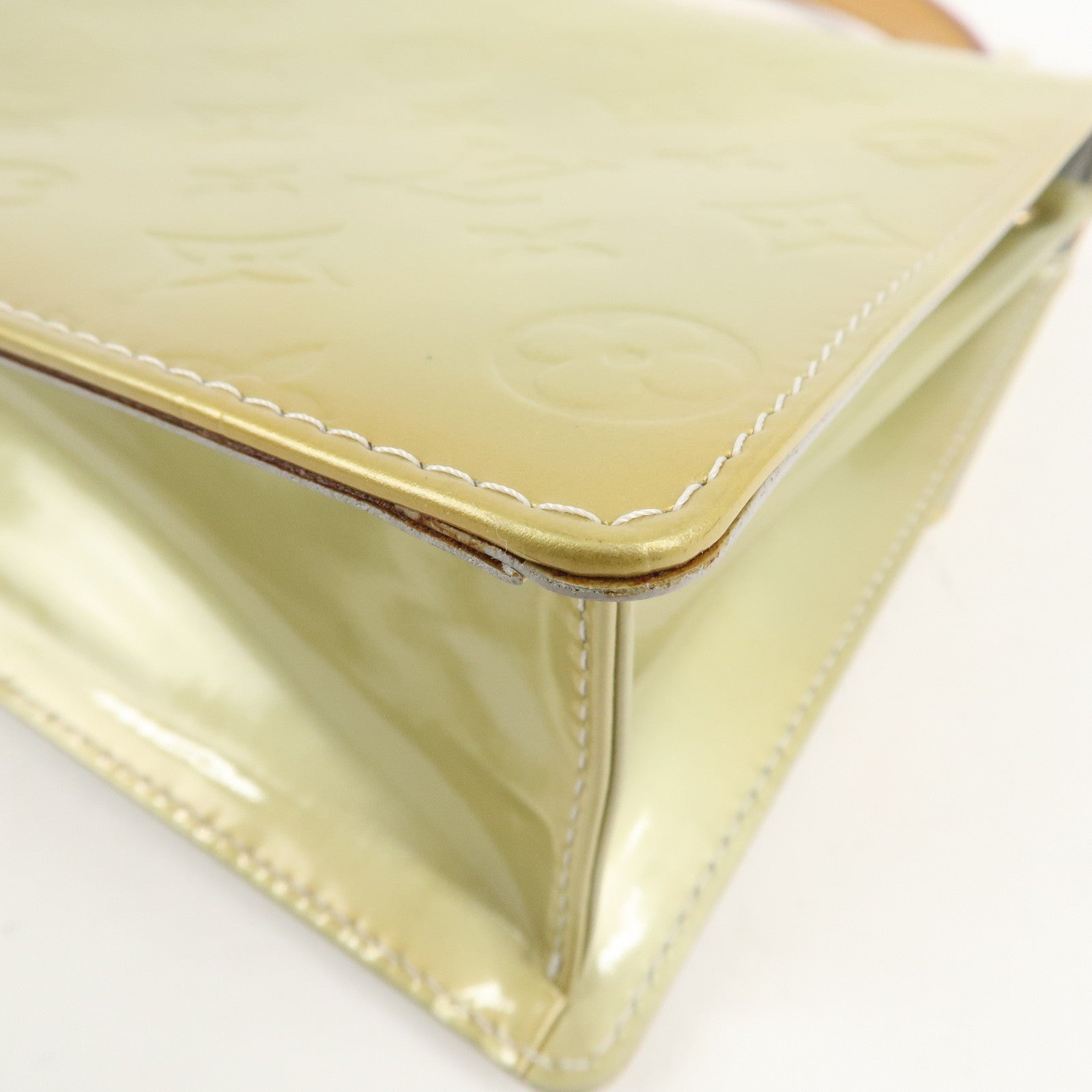 Louis Vuitton Monogram Vernis Spring Street Hand Bag M91029 Used