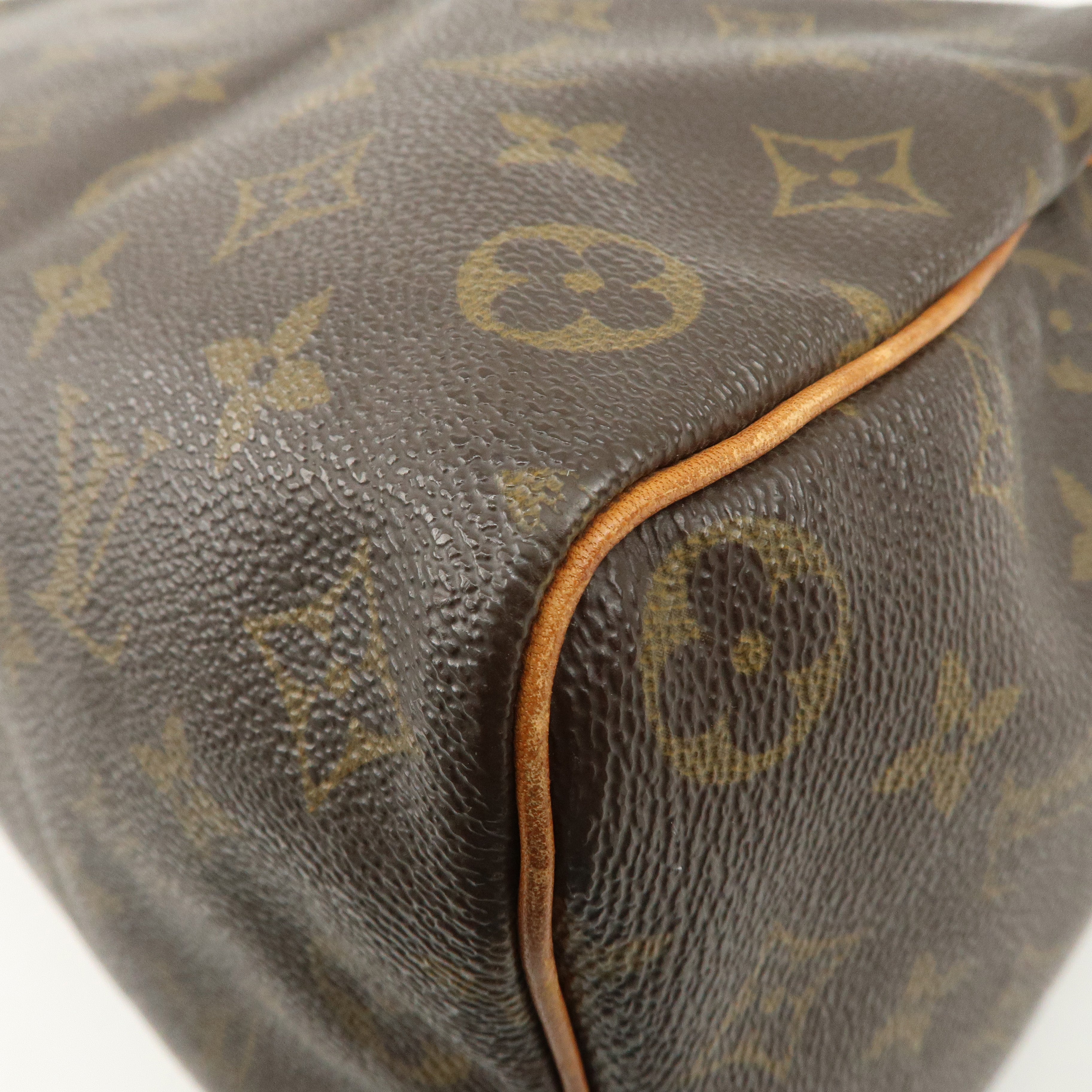 Louis Vuitton Monogram Speedy 35 Hand Bag Boston Bag M41524 Used