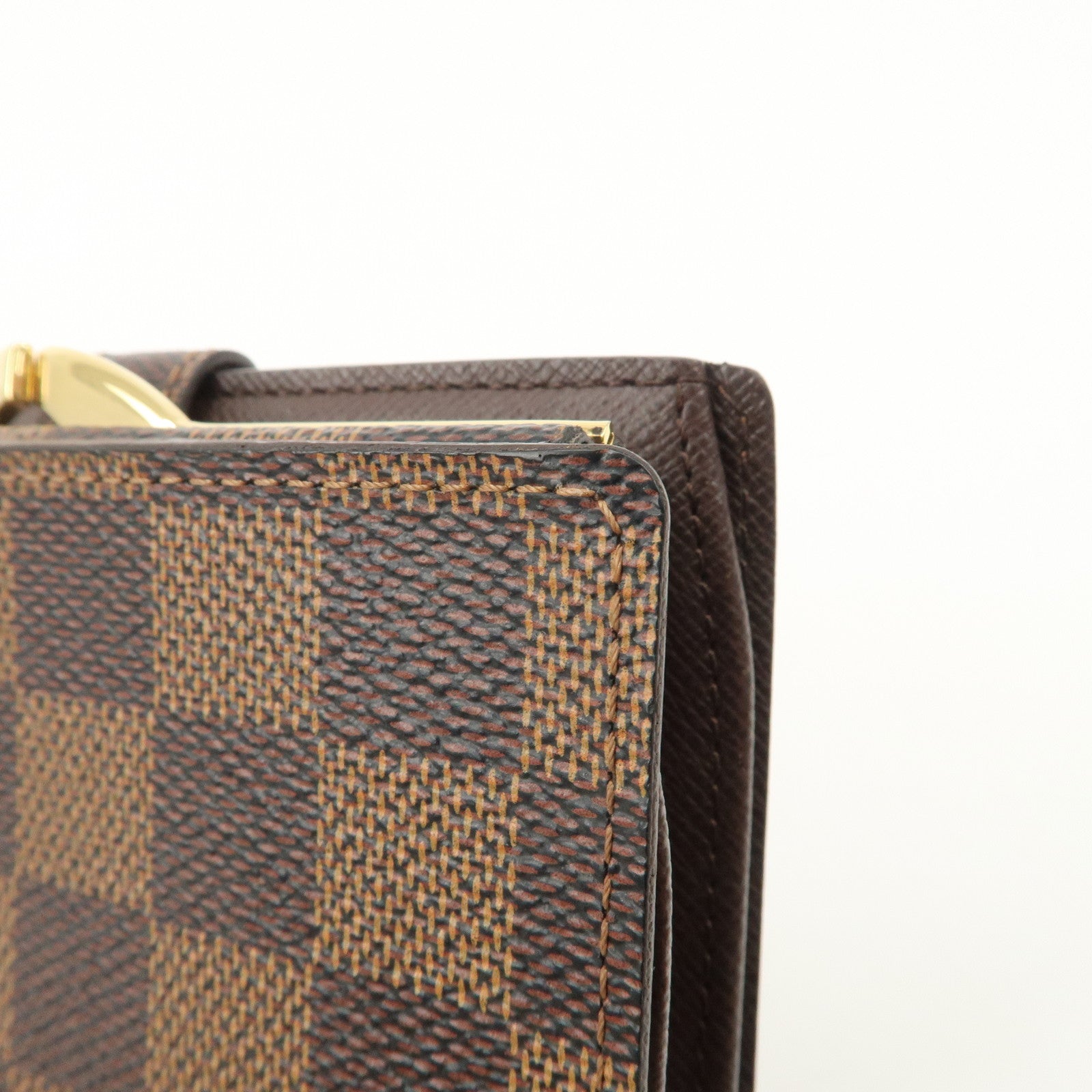 Louis Vuitton Damier Portefeuille Viennois Wallet N61674 Used