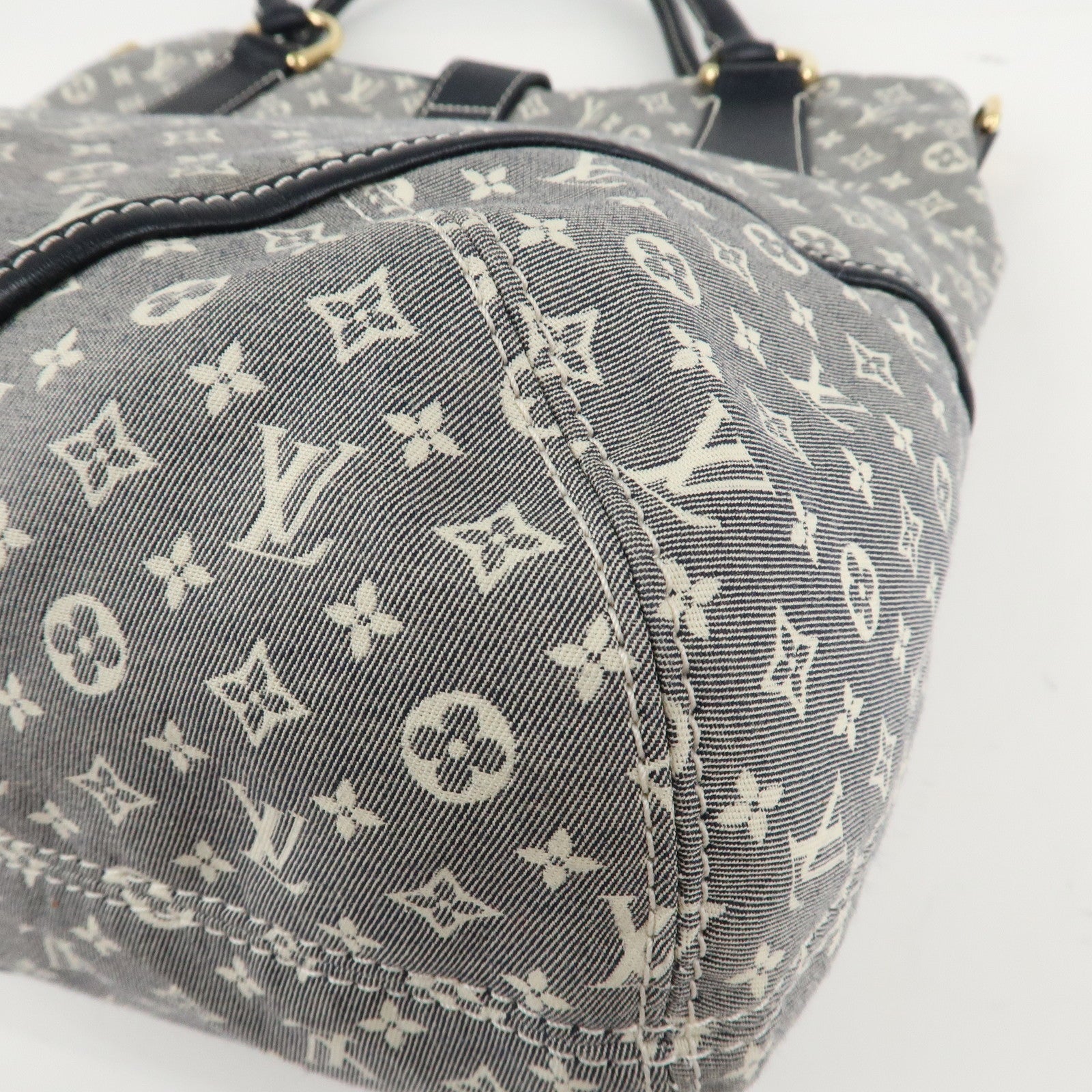 Louis Vuitton Monogram Idylle Elegie Tote Bag Encre Blue M56697 Used