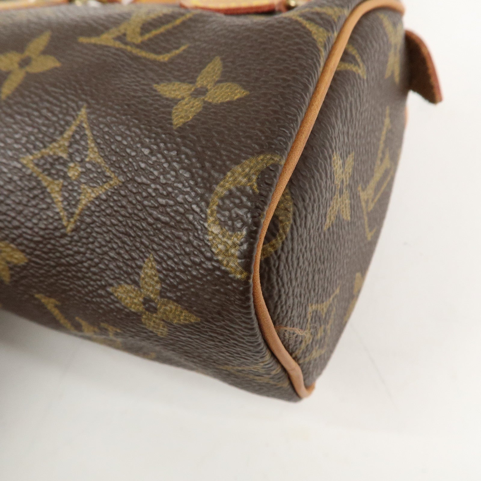 Louis Vuitton Monogram Mini Speedy & Strap M41534 J75010 Used