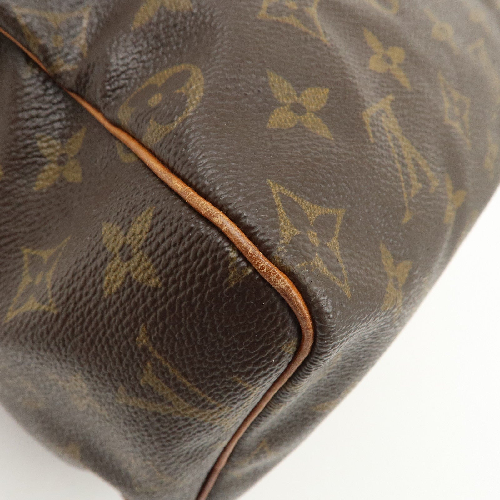 Louis Vuitton Monogram Speedy 25 Hand Bag Boston Bag M41528 Used