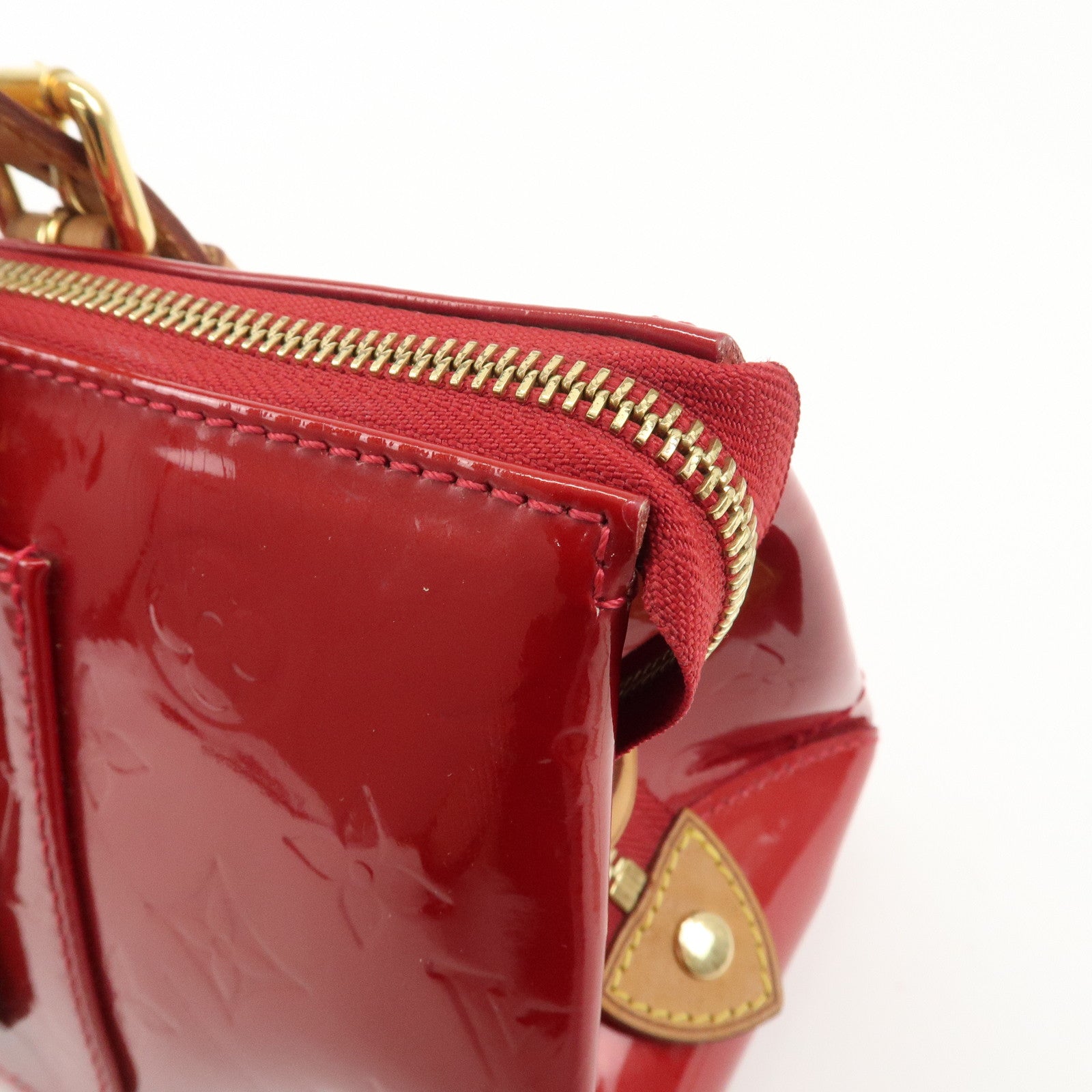 Louis Vuitton Vernis Rosewood Avenue Hand Bag Pomme D'Amour M93507 Used