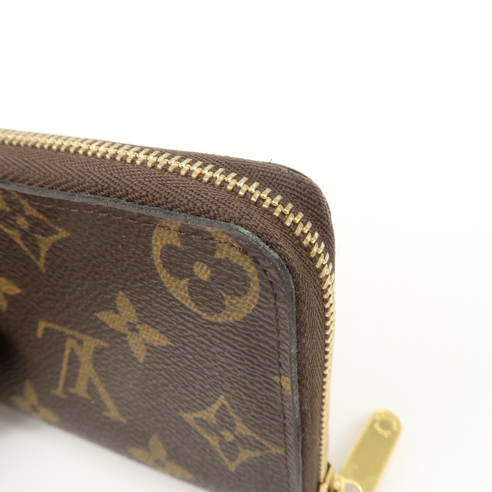 Louis Vuitton Monogram Zippy Coin Purse Wallet Vivienne M81629 Used