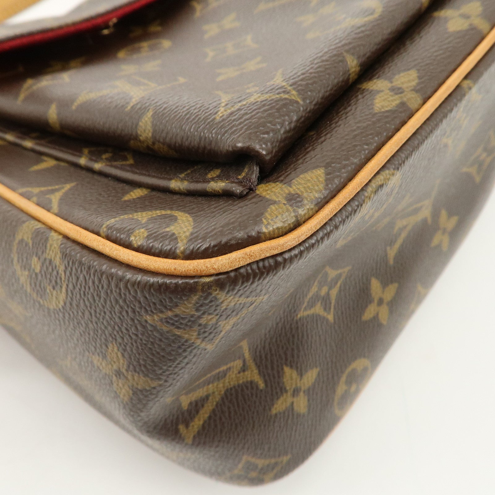 Louis Vuitton Monogram Viva Cite GM Shoulder Bag FA Engraved M51163Used F/S Used