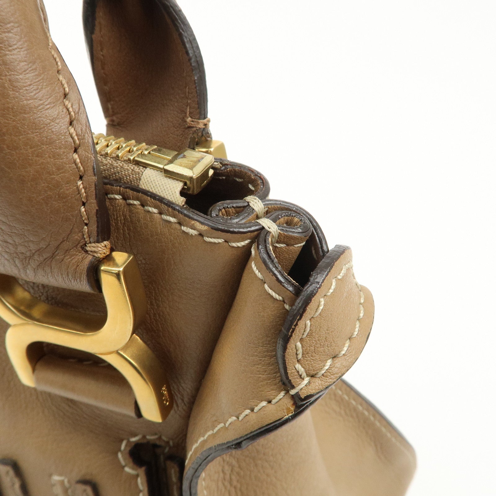 Chloe Leather Mercy 2WAY Shoulder Bag 031056-24 Used