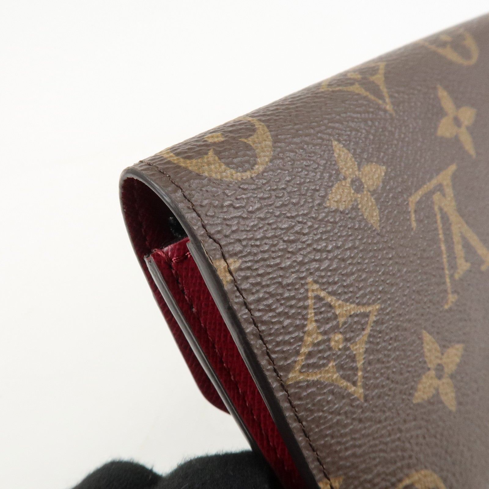 Louis Vuitton Monogram Portefeuille Emily Bi-fold Wallet M60697 Used