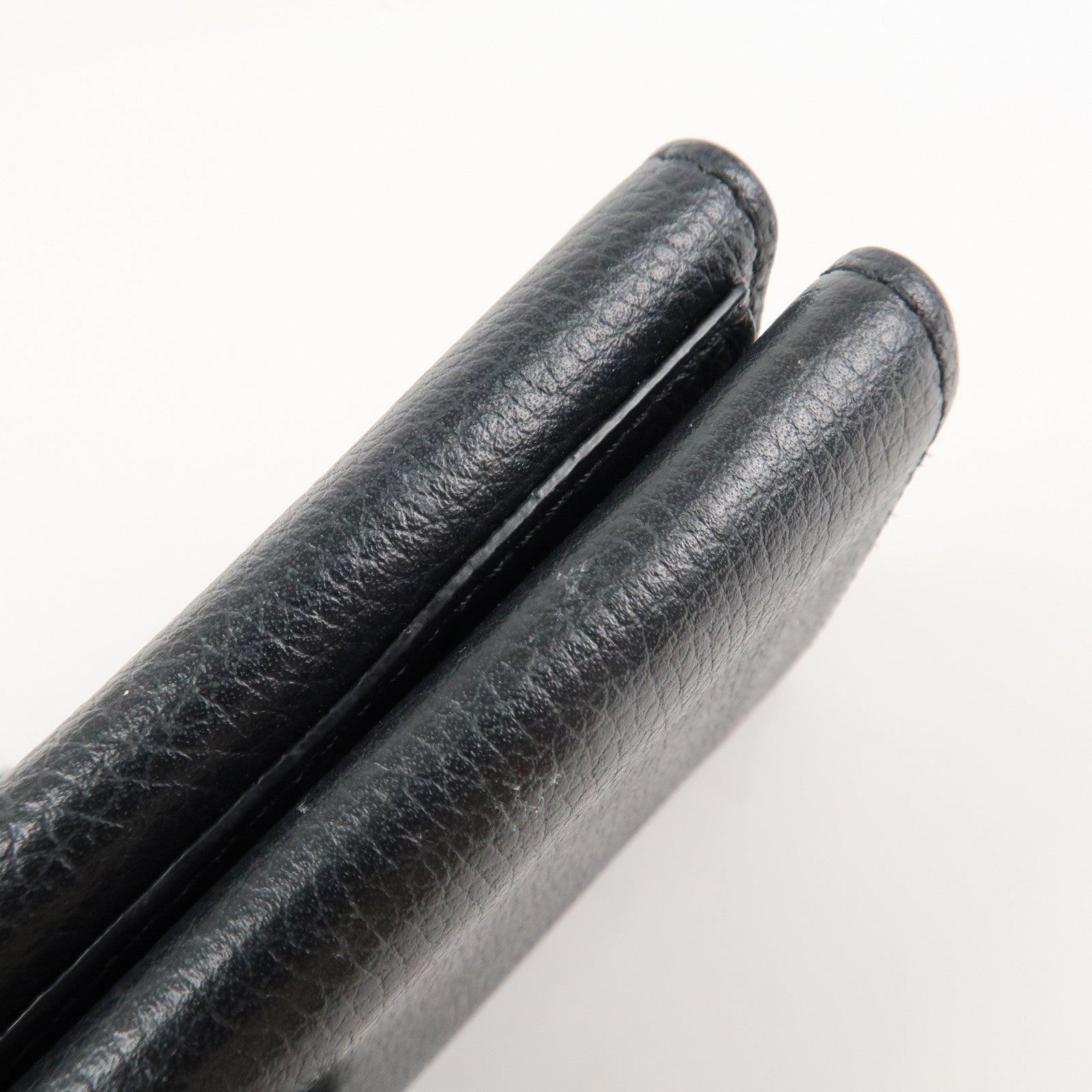 Louis Vuitton Lock Me Portefeuille Lock Mini Wallet Noir M63921 Used