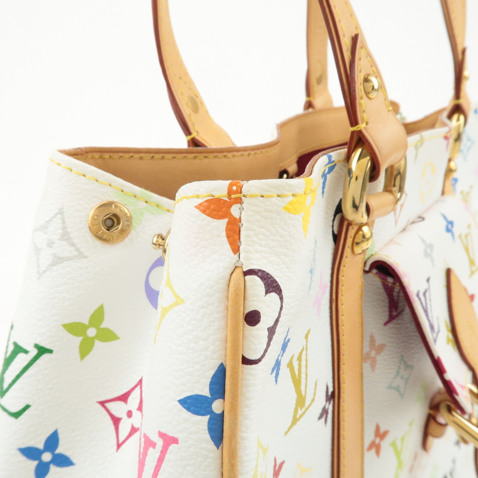 Louis Vuitton Monogram Multicolor Aurelia MM Shoulder Bag M40094 Used