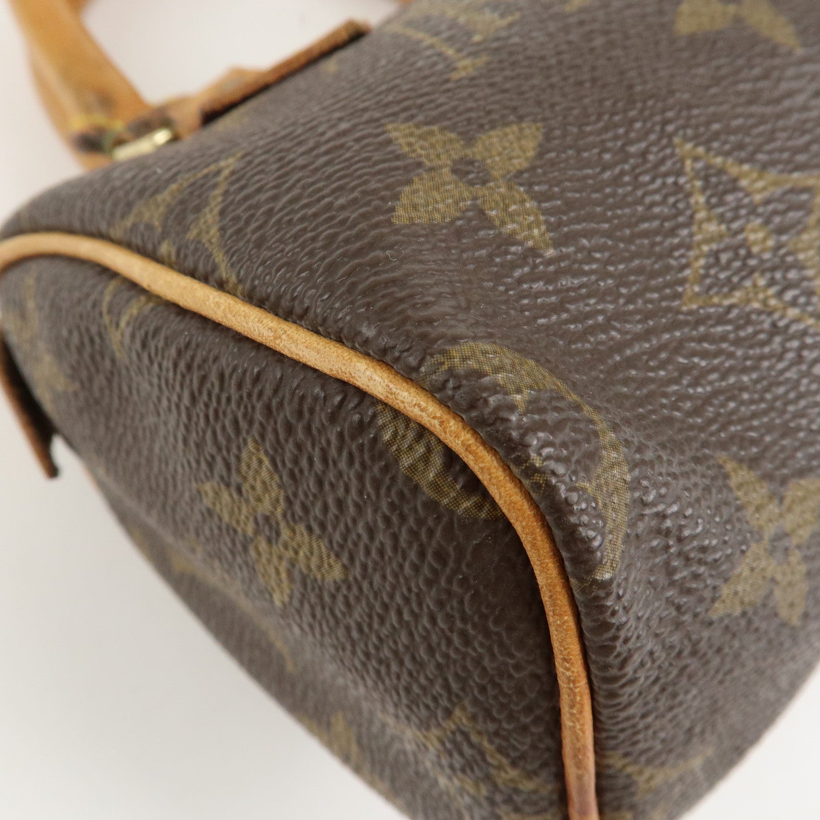 Louis Vuitton Monogram Mini Speedy Hand Bag M41534 Used