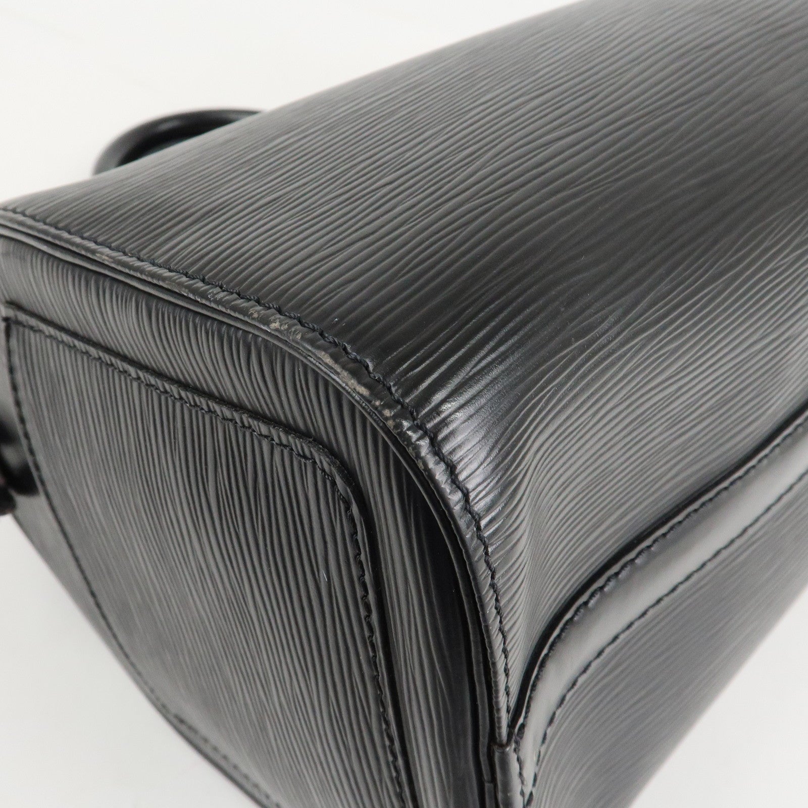 Louis Vuitton Epi Speedy 25 Boston Bag Hand Bag Noir M43012 Used